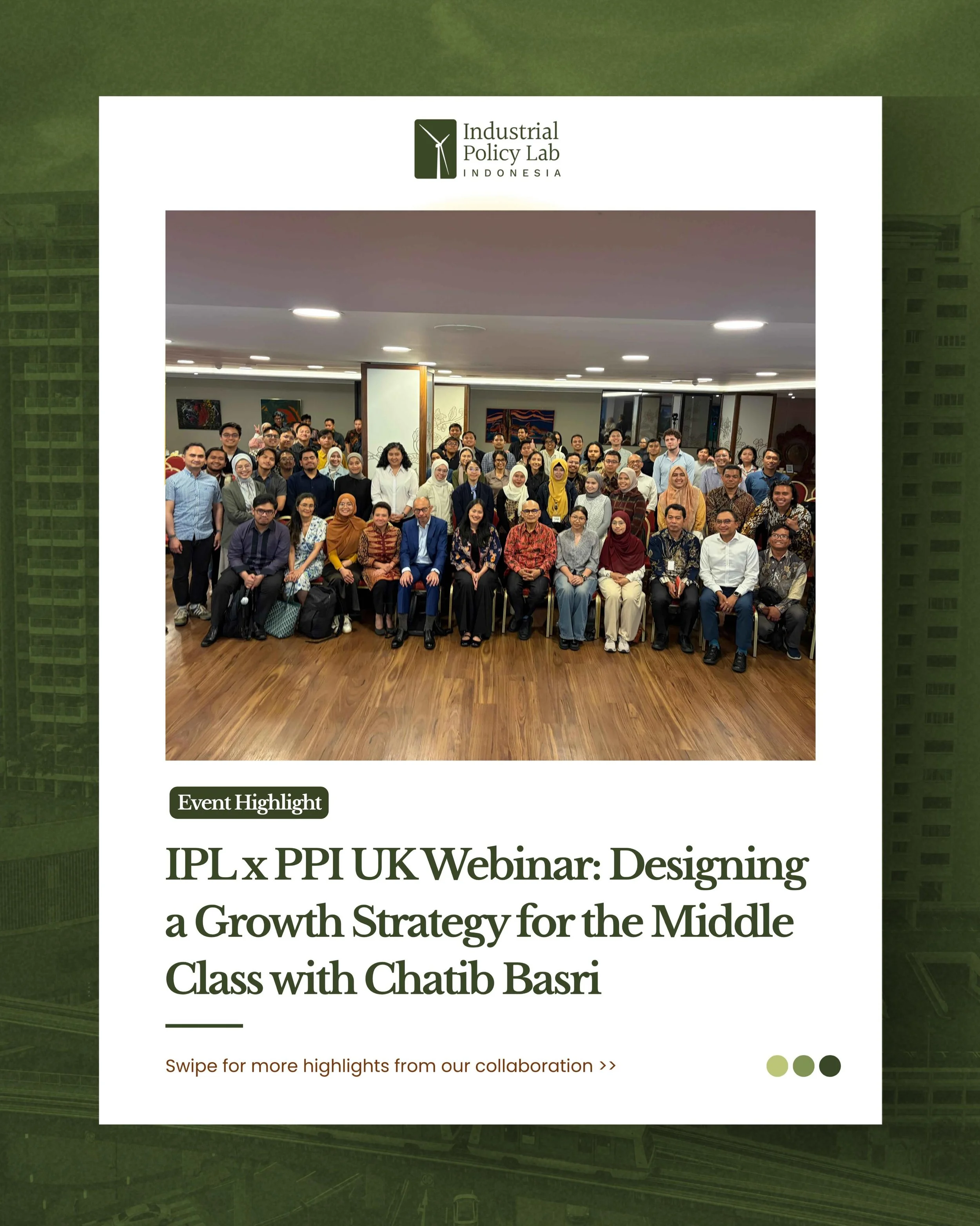 Kolaborasi webinar IPL x @ppi_unitedkingdom resmi terlaksana! Terima kasih untuk semua yang sudah berpartisipasi, baik hadir langsung di KBRI London maupun yang ikut via livestream. Semoga acara ini membuka ruang bagi kolaborasi-kolaborasi berikutnya