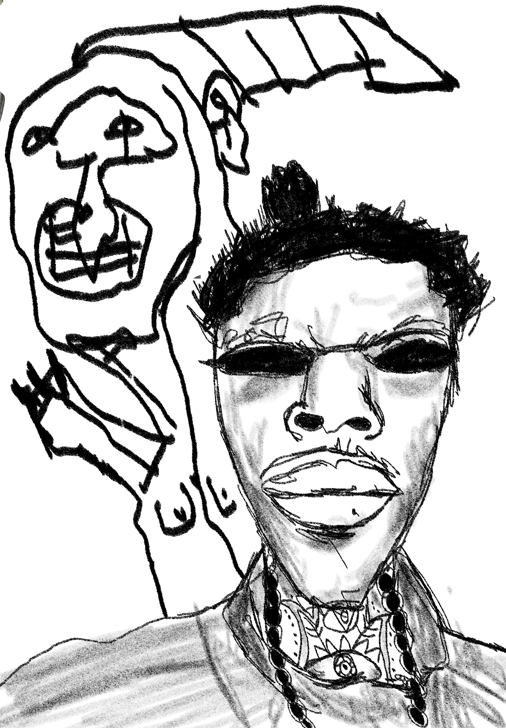 Black n White Soul Portrait