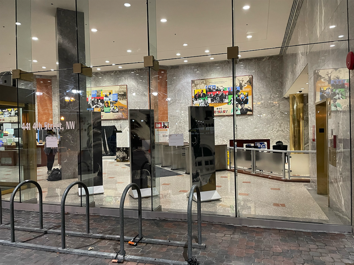 View of installation