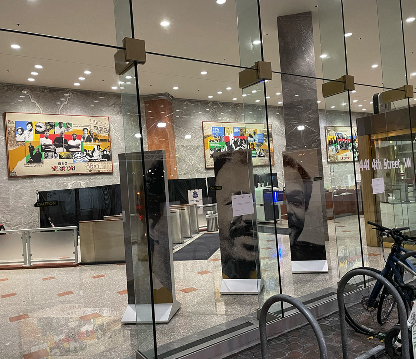 View of installation