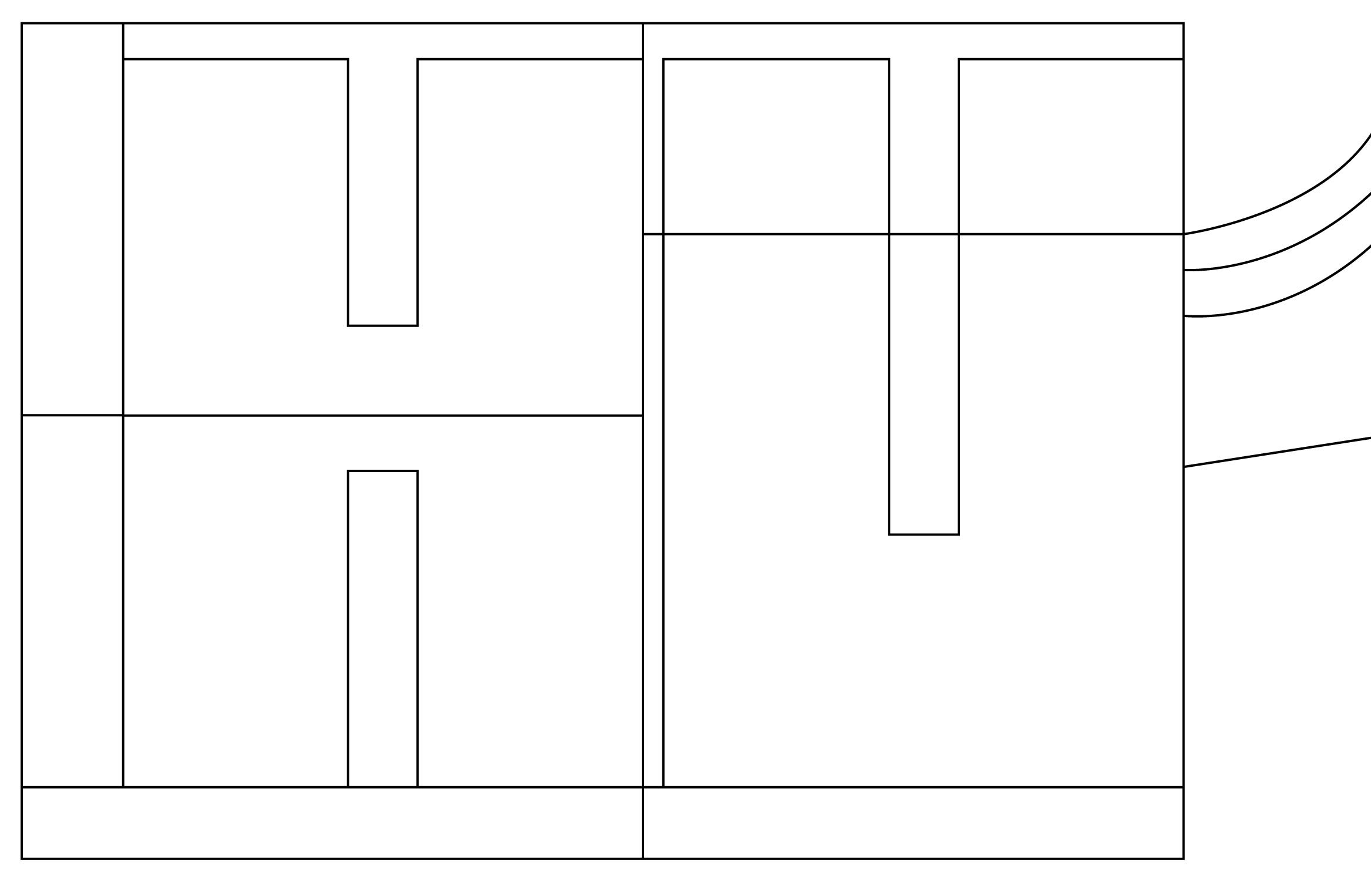 Outline of Mural Front