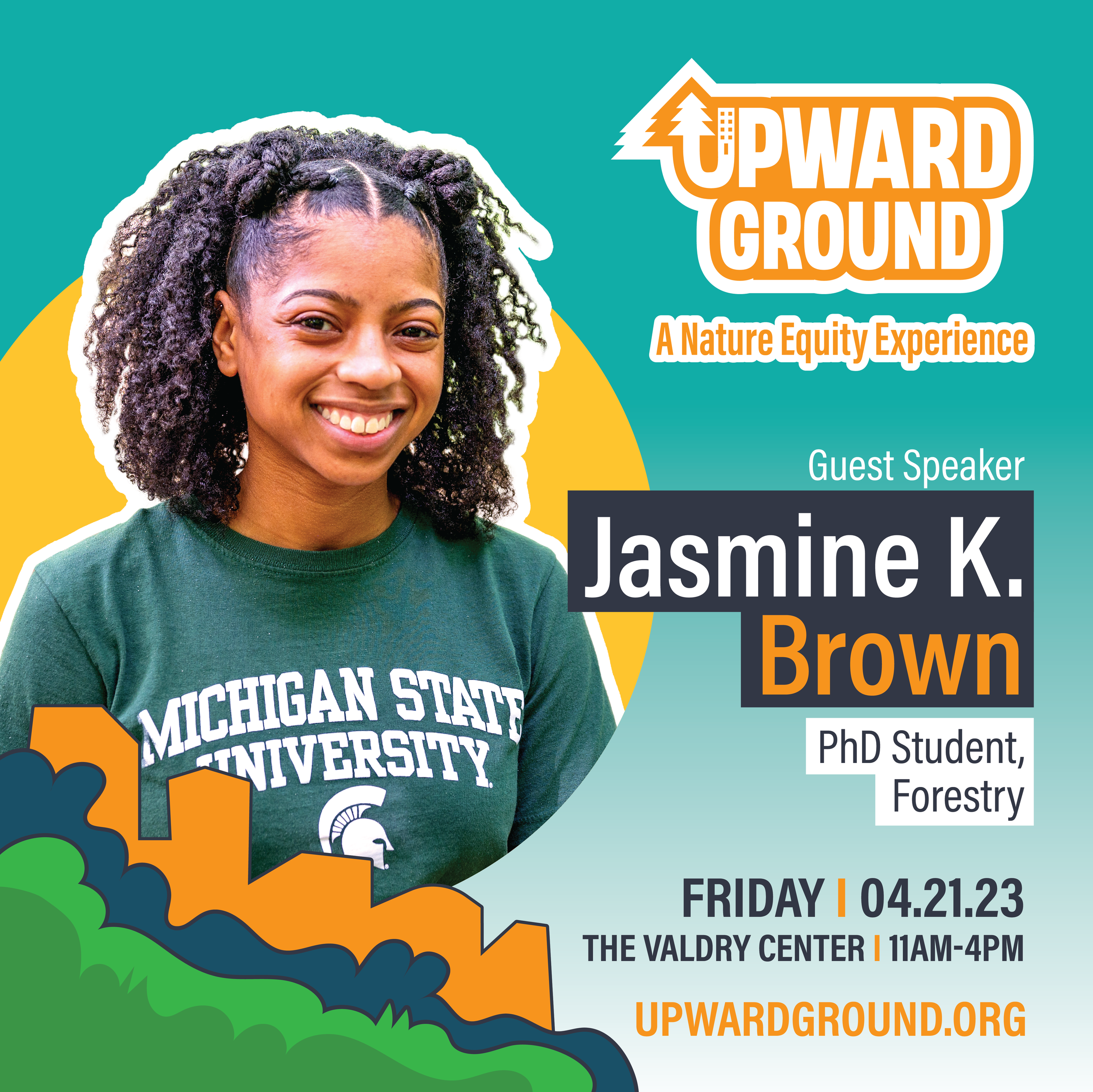 Example of speaker graphic