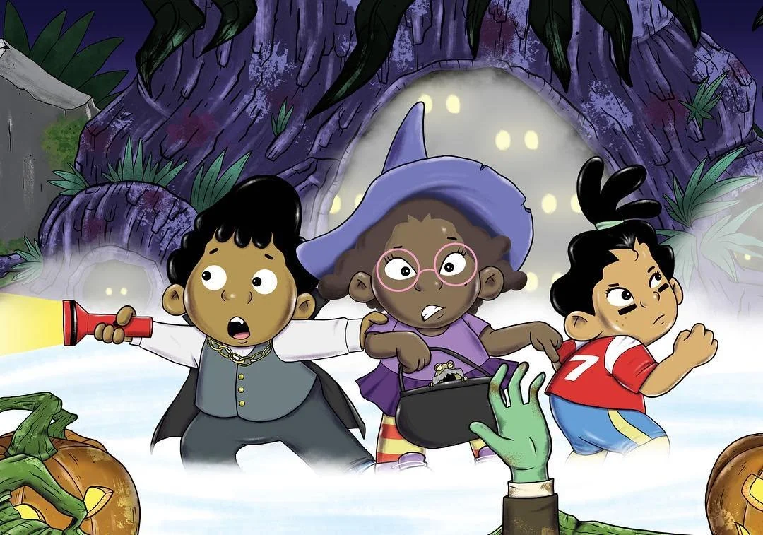 Halloween promo image for callaloo kids