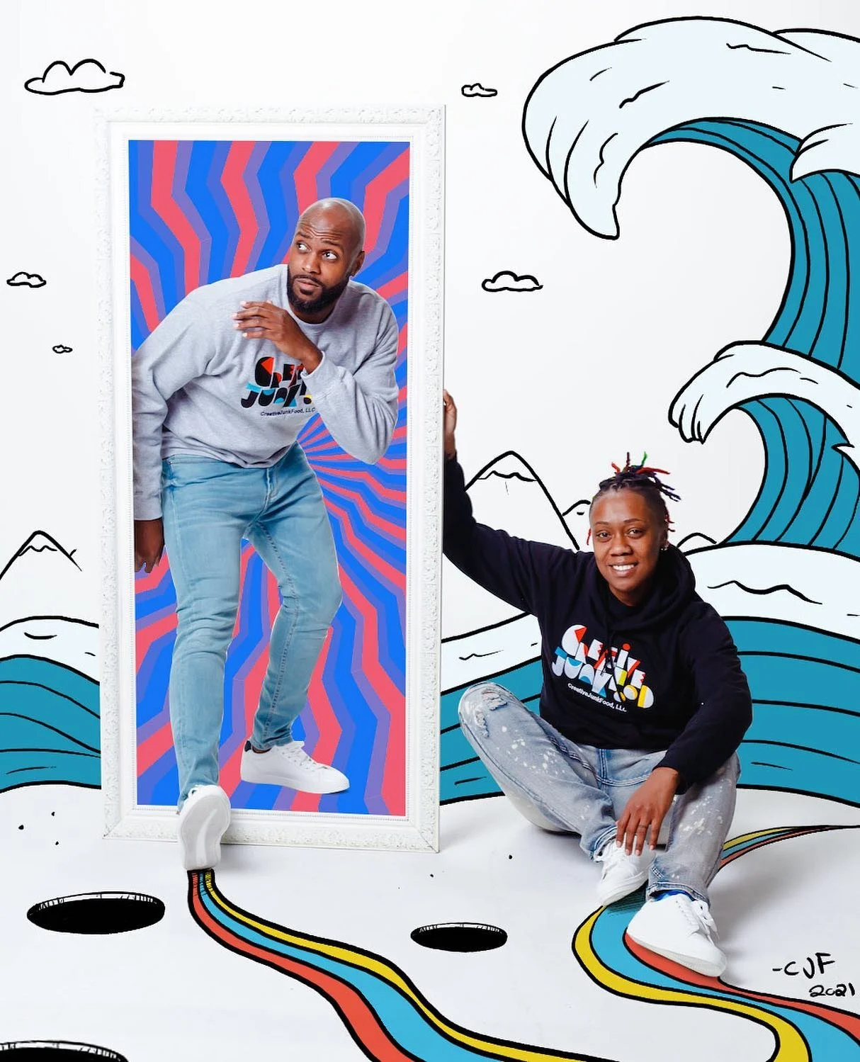 fun photo illustration mix for CreativeJunkFood