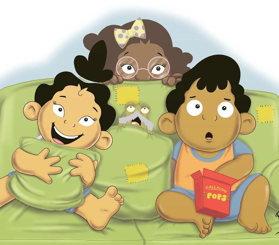 promo illustration for callaloo kids