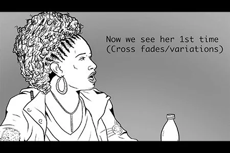 Screenshot from storyboard