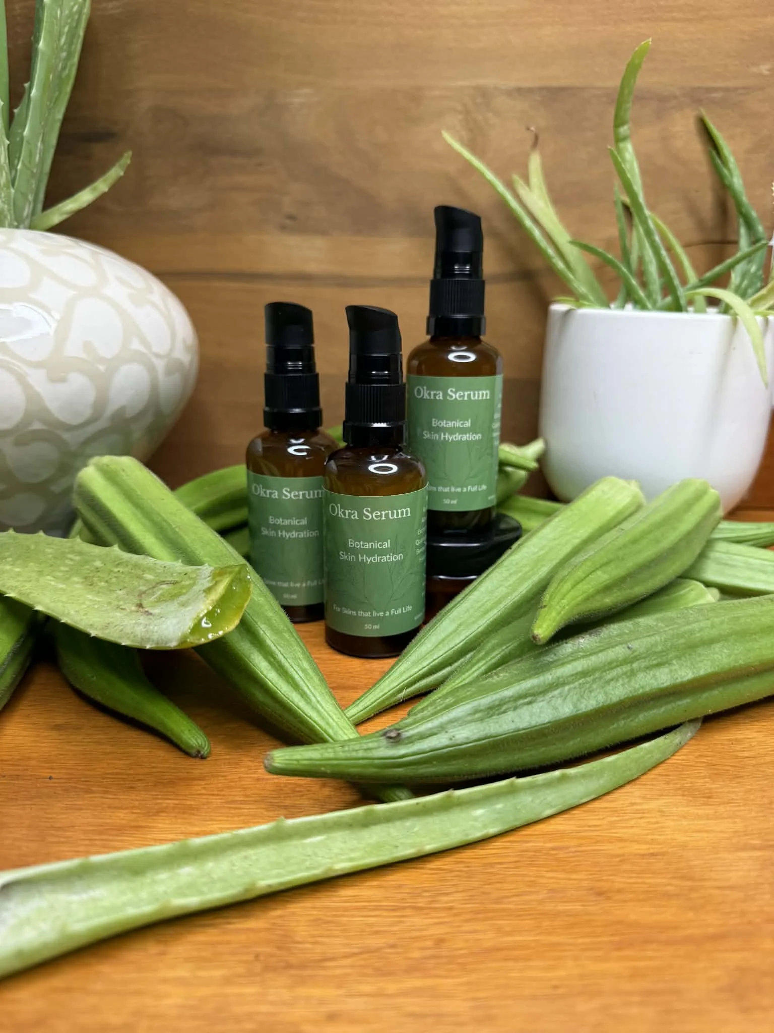 Okra Serum