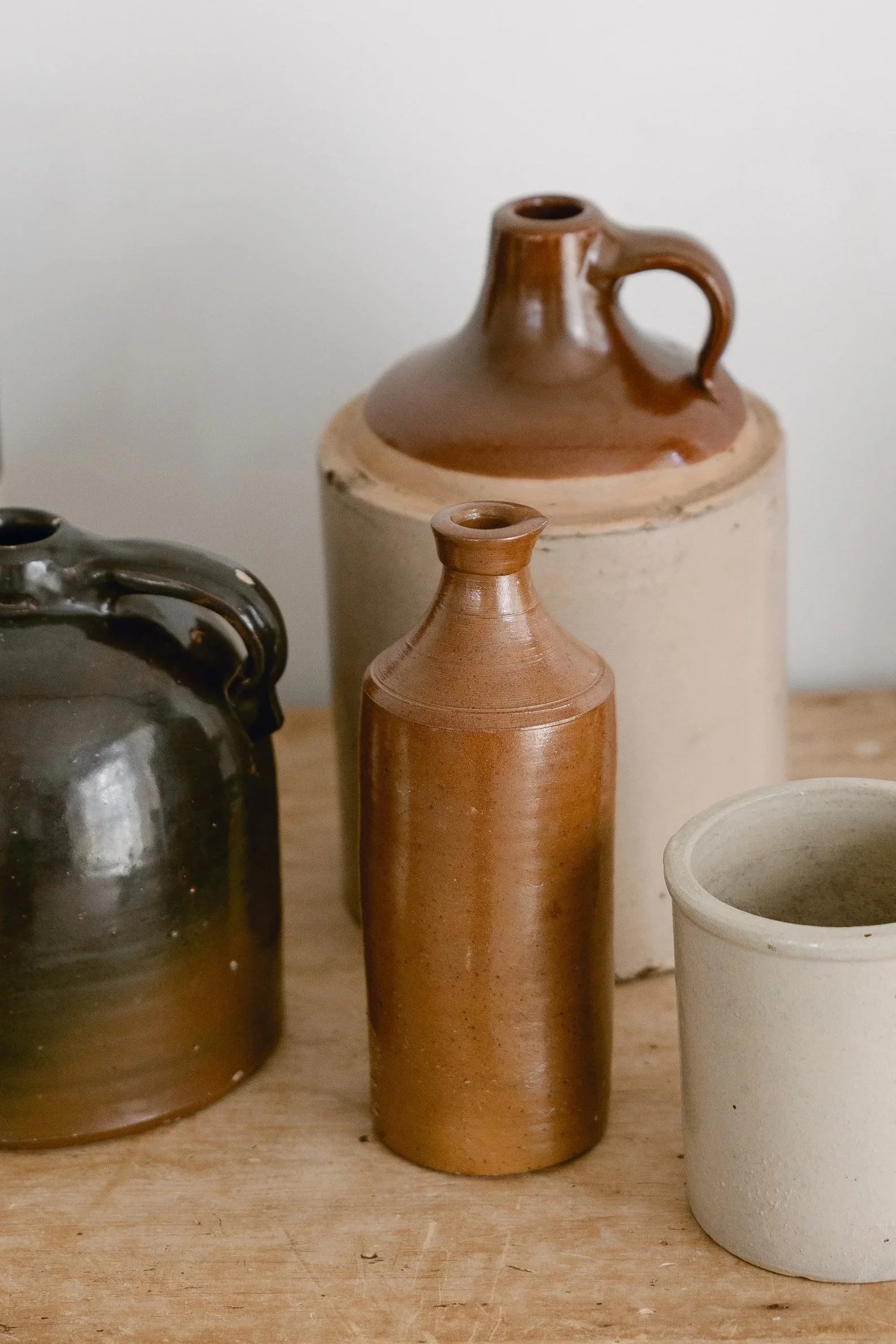 Victorian Stoneware Ink Bottle
