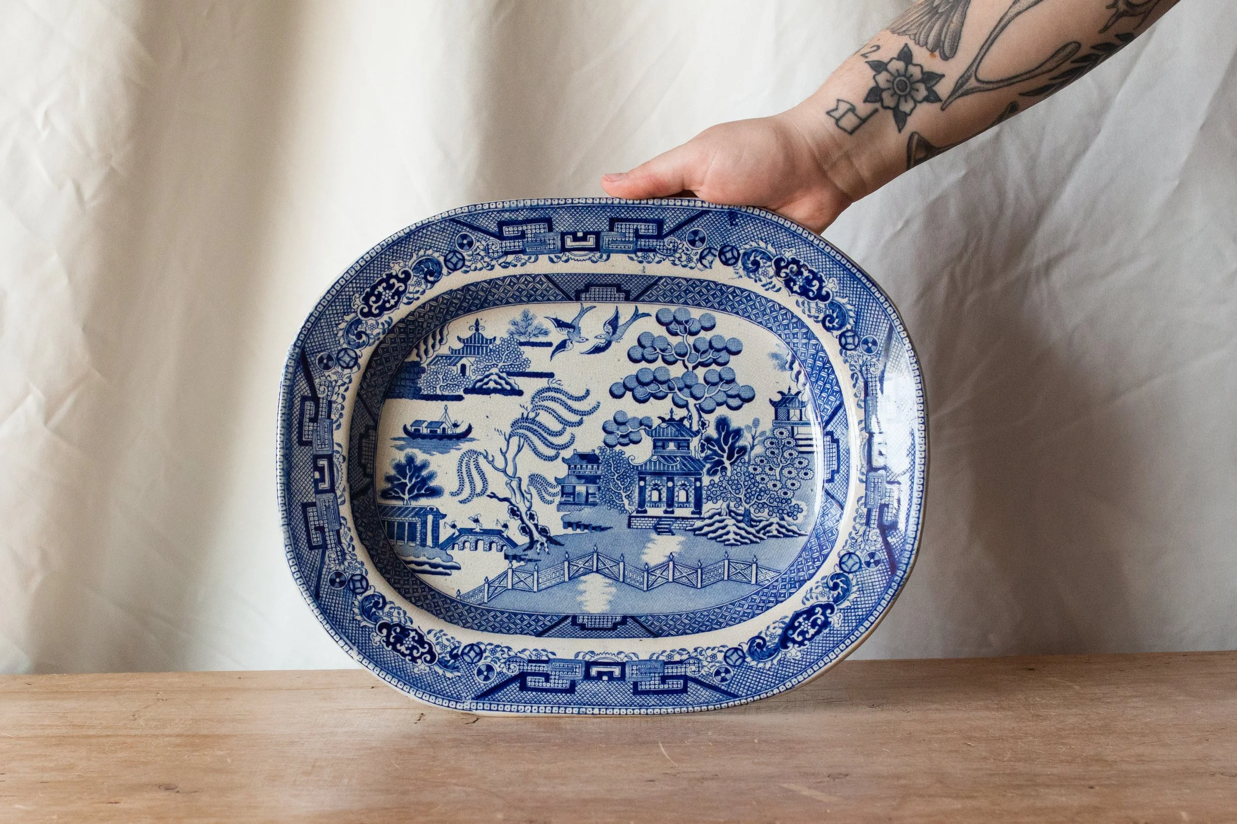 Blue Willow Platter