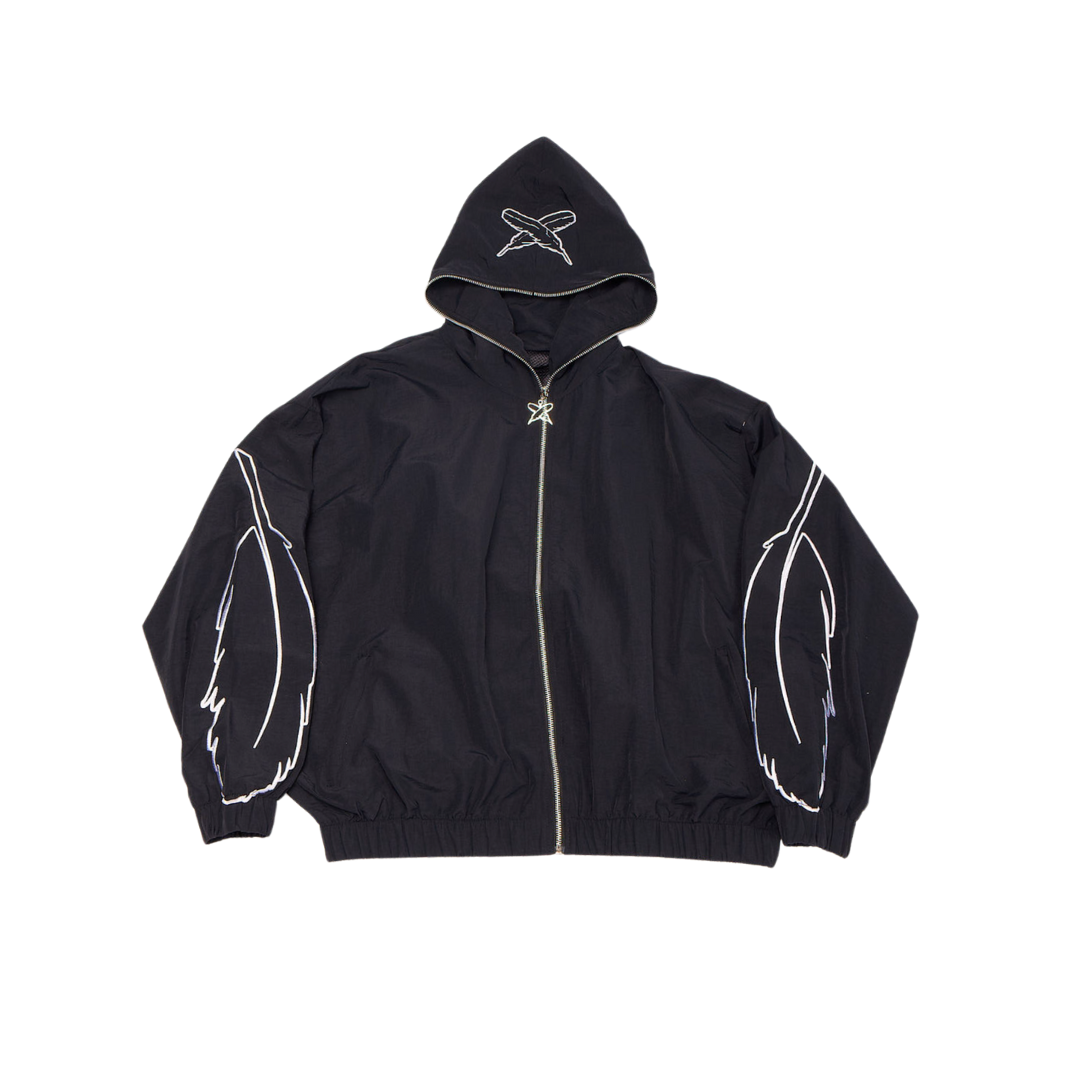 Black "Native" Track Jacket