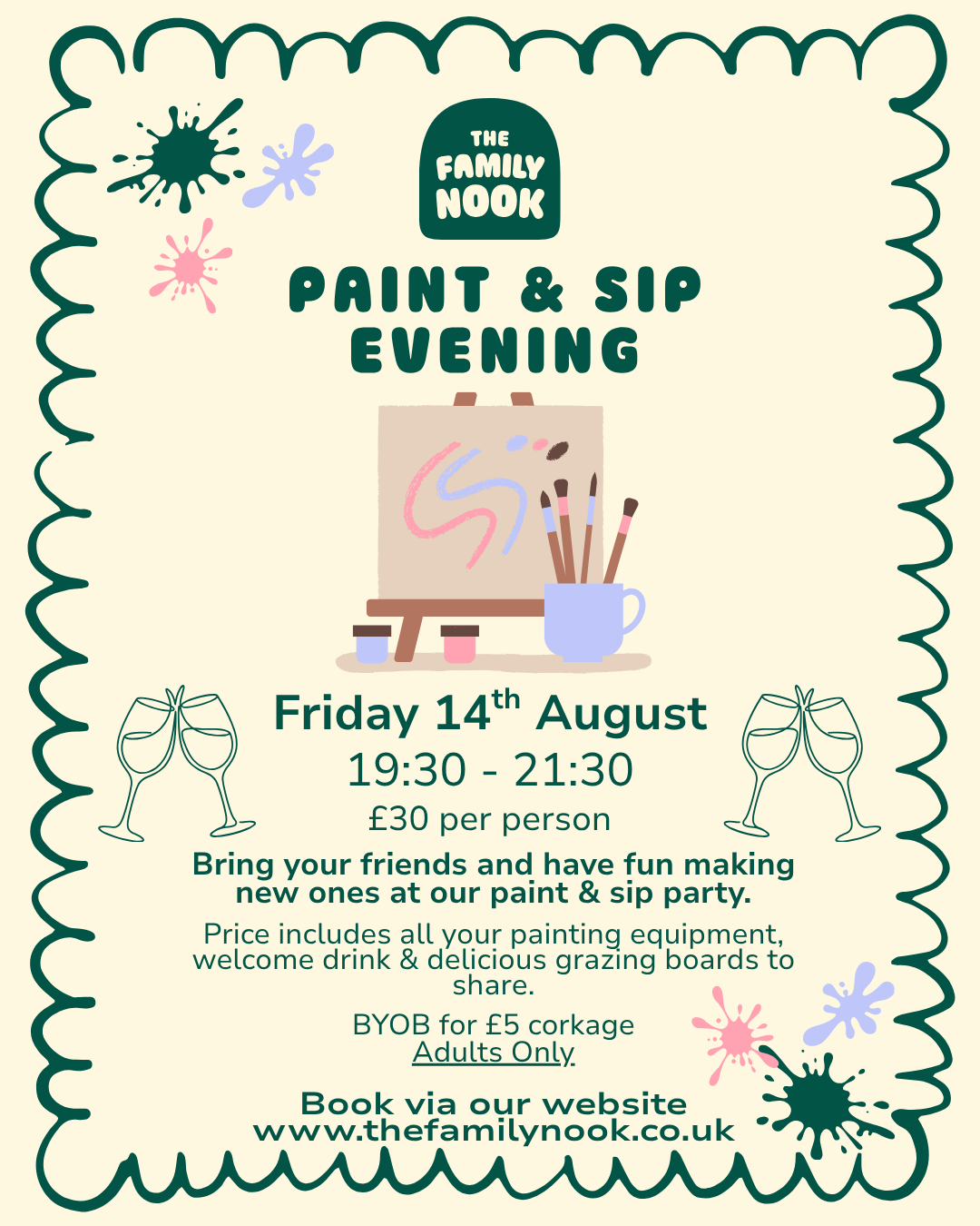 Paint &amp; Sip Evening