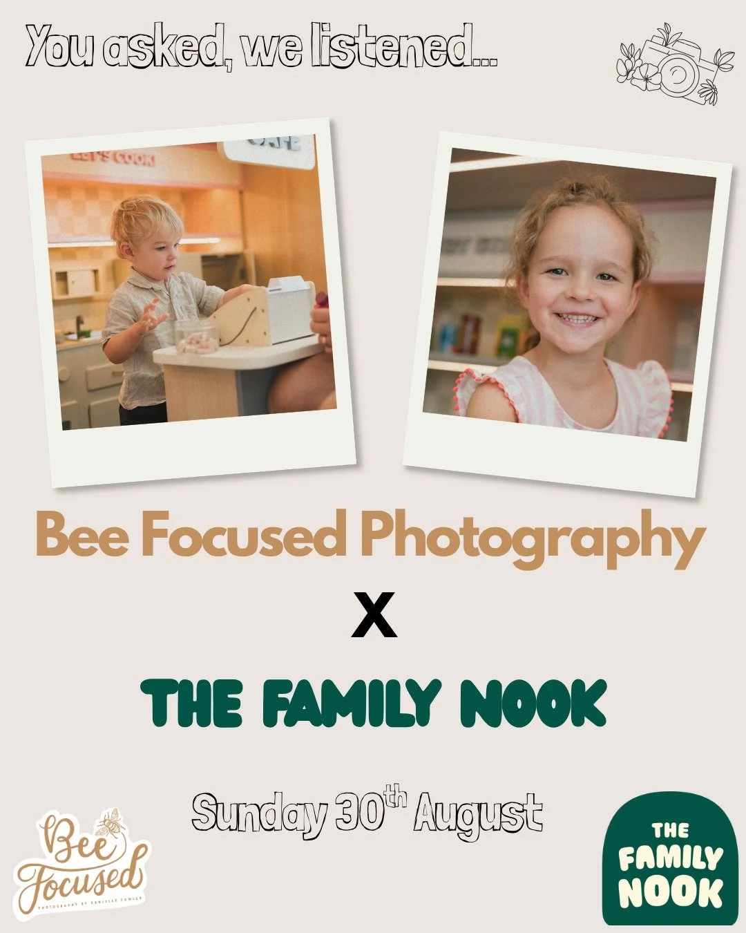 Bee Focused Photography Event