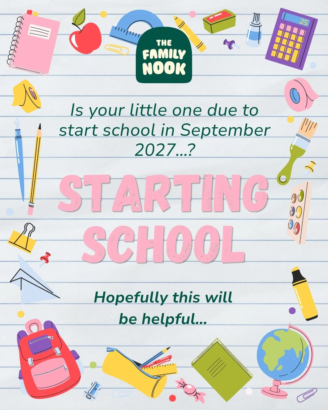 Believe it or not, applications for September 2027 school starters have opened today in West Sussex!

It&rsquo;s hard to believe that our little 3 year olds will be starting school next year but now is the time to find the right school for them. So i