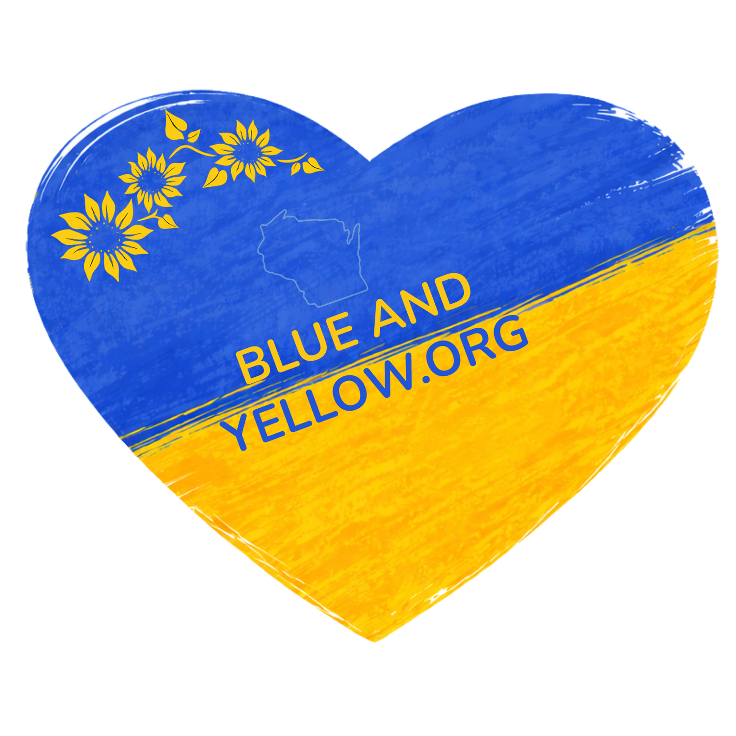 Blue and Yellow Wisconsin