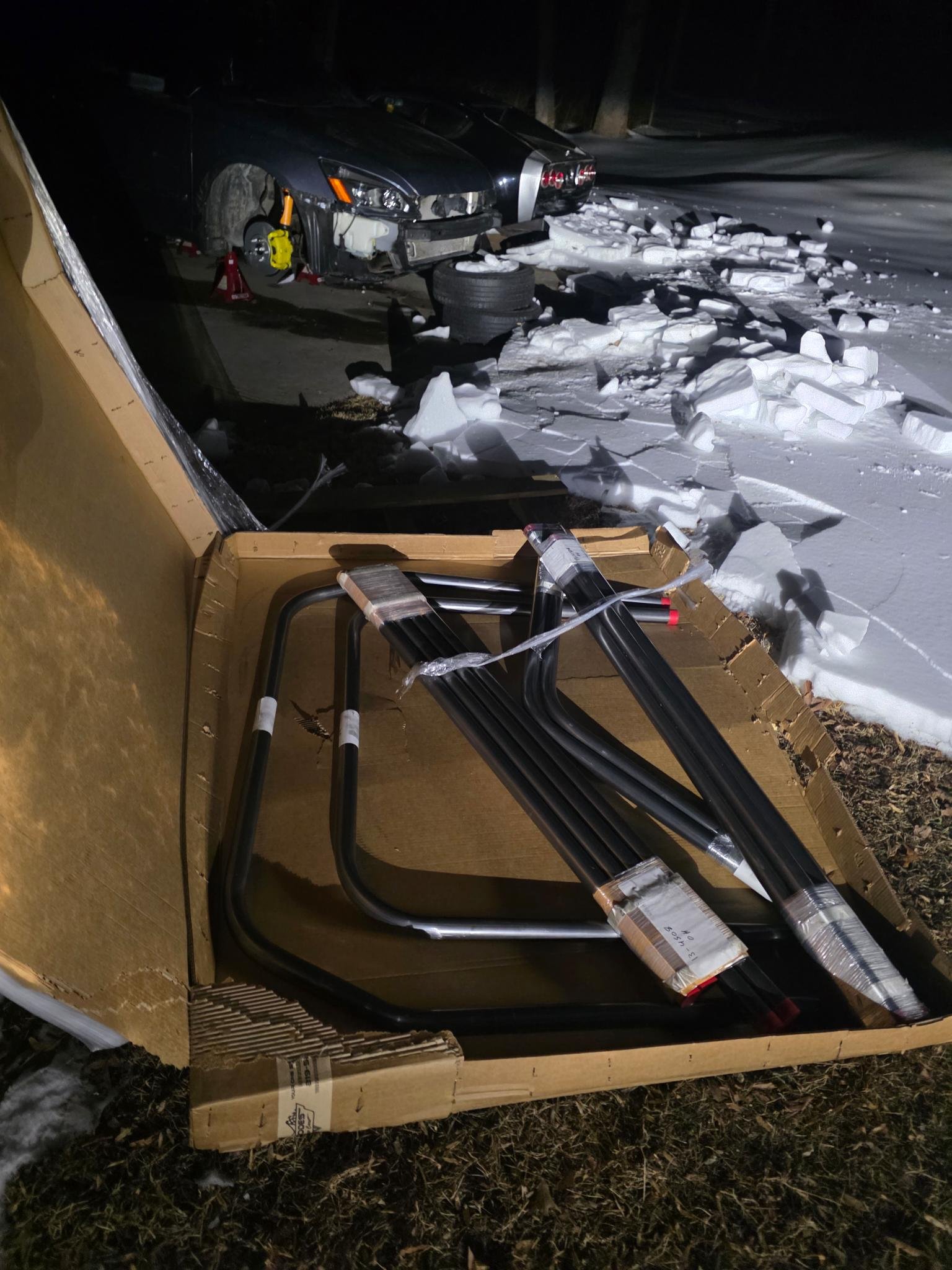 Roll cage components from Summit Racing