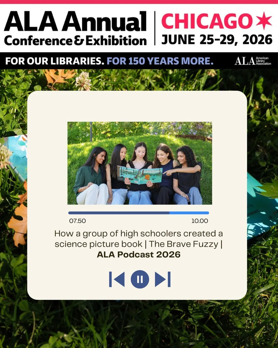 Our ALA 2026 podcast recording is now up on our youtube! We share our unedited BTS of what it was like creating this book &amp; lessons we&rsquo;ve learned along the way.

youtube.com/@PenPipette

Clickable link in bio.