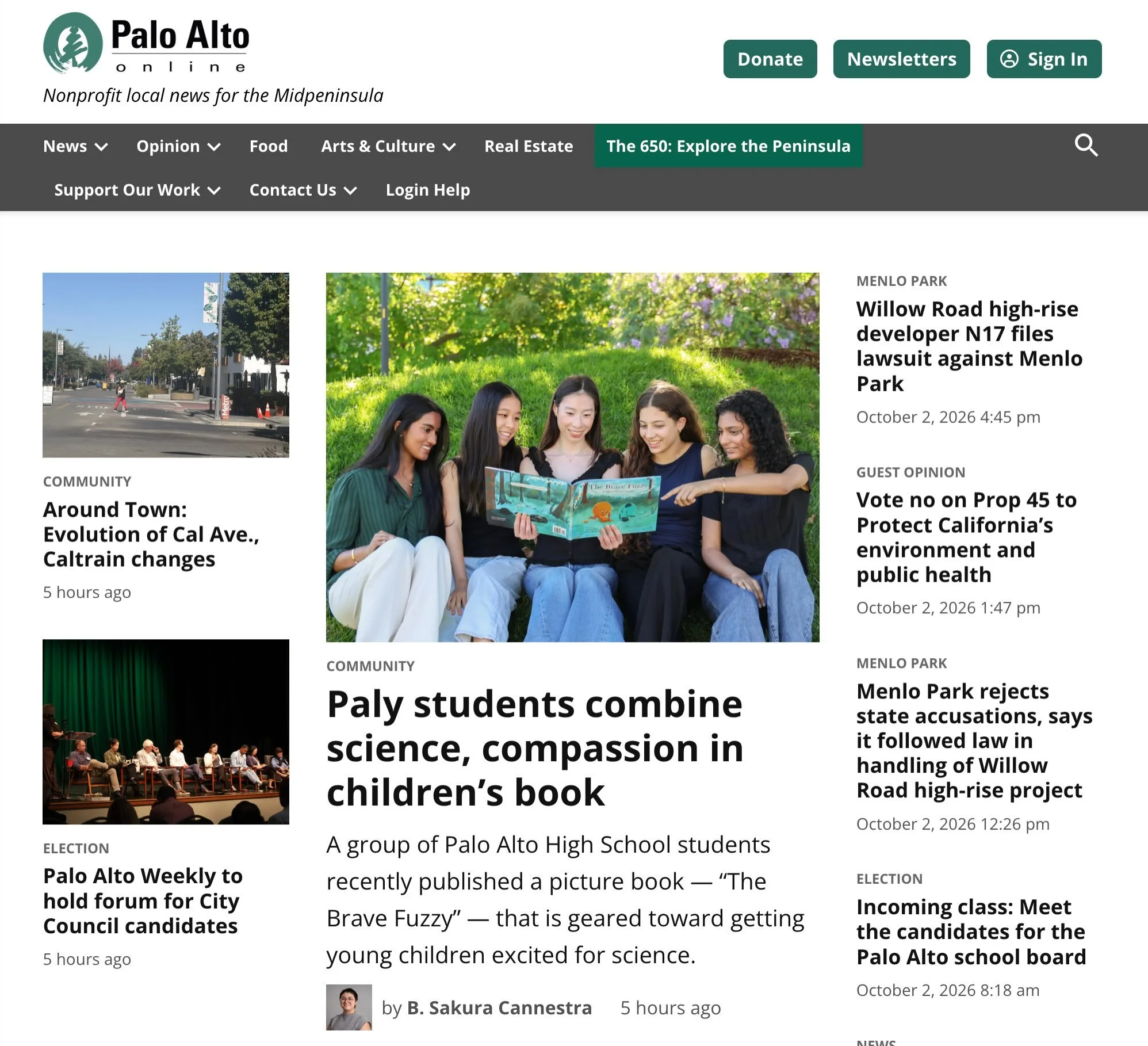 We&rsquo;re in Palo Alto Online! Read more here:

https://www.paloaltoonline.com/community/2026/10/04/paly-students-combine-science-compassion-in-childrens-book/