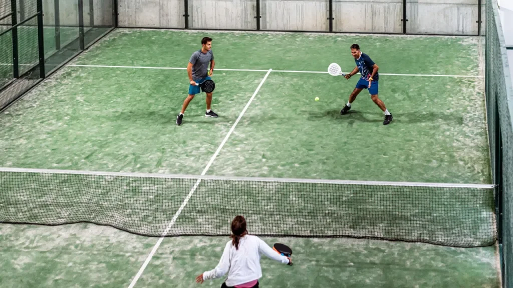 Target the Weaker Player in Padel