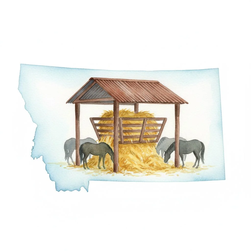 Protect the Herd: Sponsor a Hay Hut