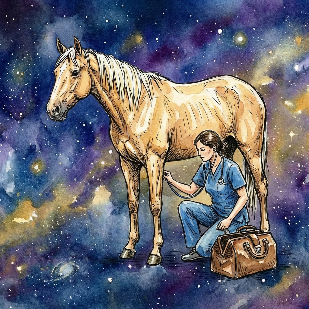 first vet visit coggins test karma ranch horse sanctuary.jpg