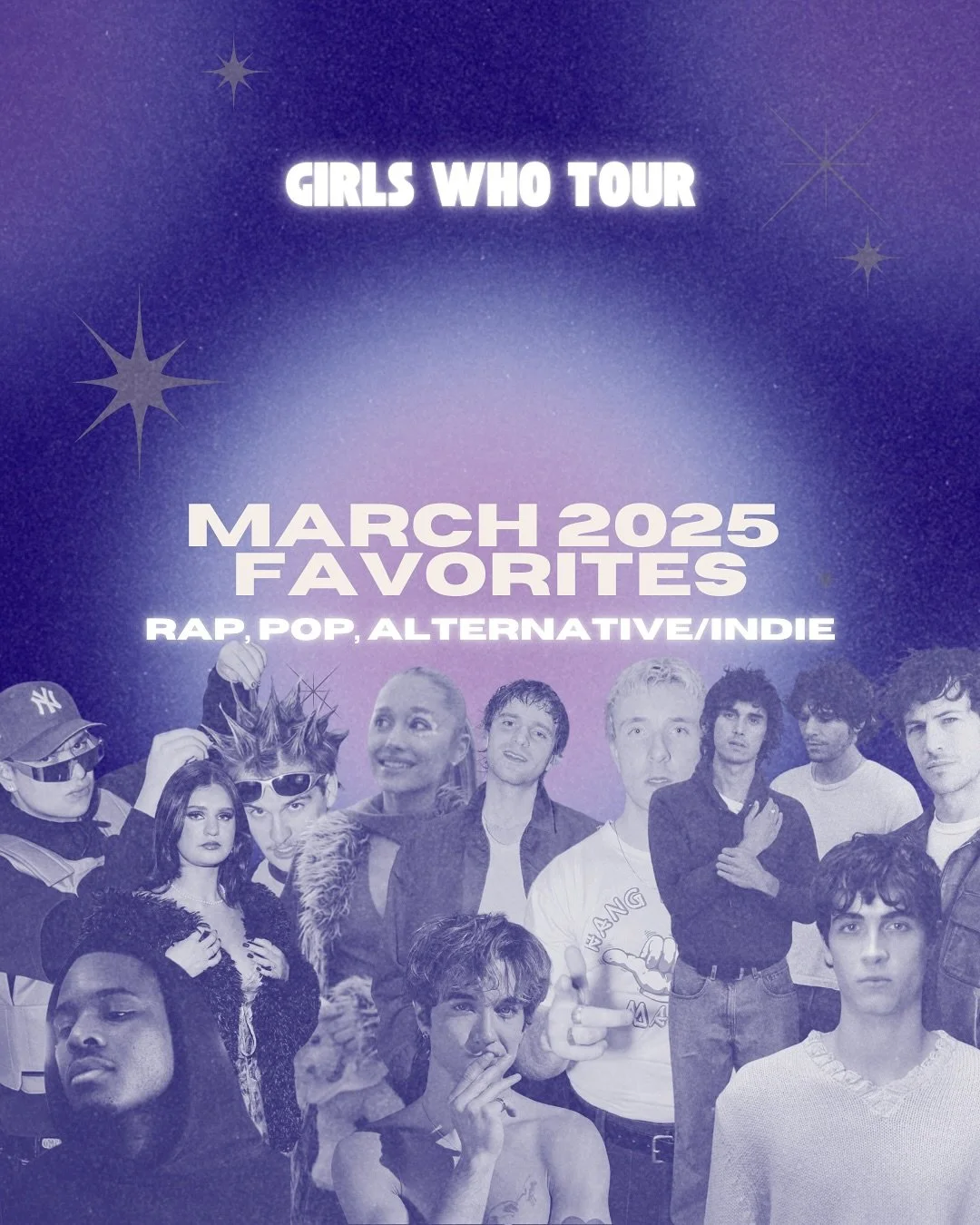 our favorites from the first month of spring 🌷🎧⭐️

#artisttowatch #artist #music #musician  #discovernewmusic #newmusic #artists #touring #girlswhotour #springplaylist