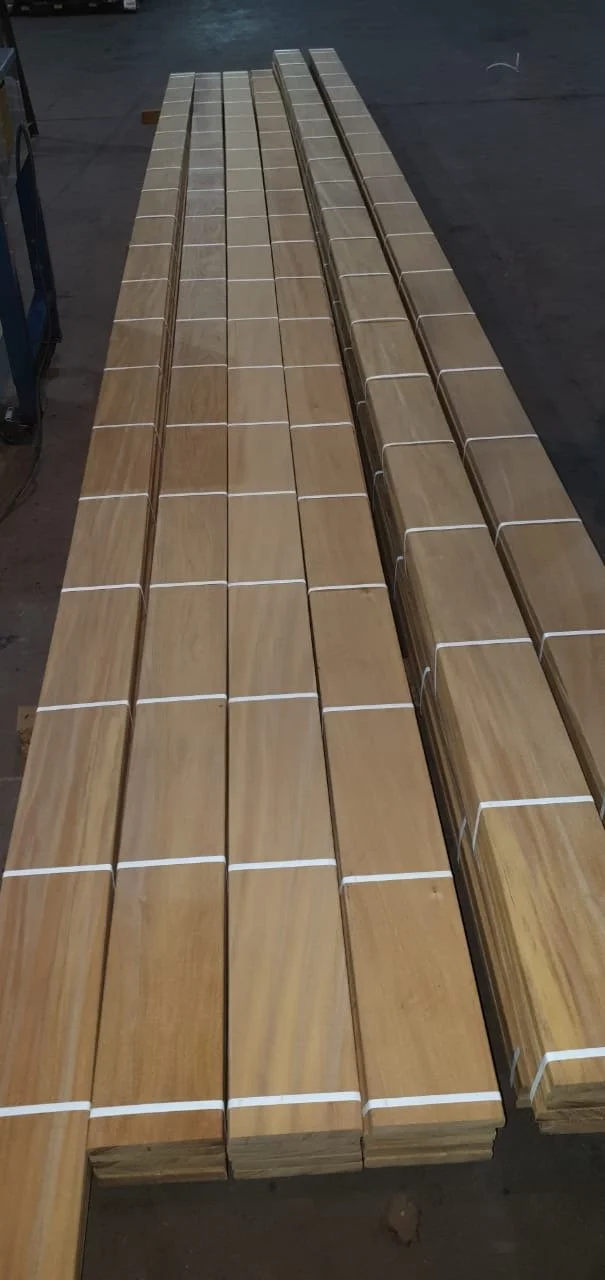 Decking Cumaru from Brazil ready to be exported