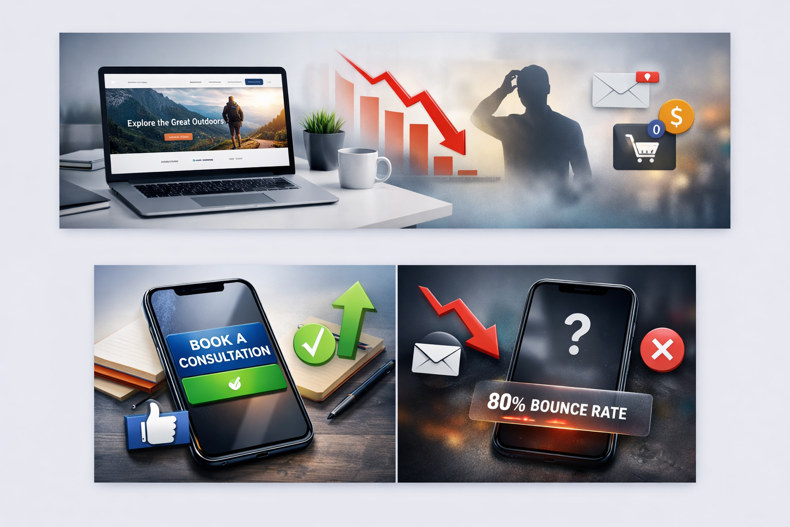 Why Your Website Looks “Fine” But Still Isn’t Converting