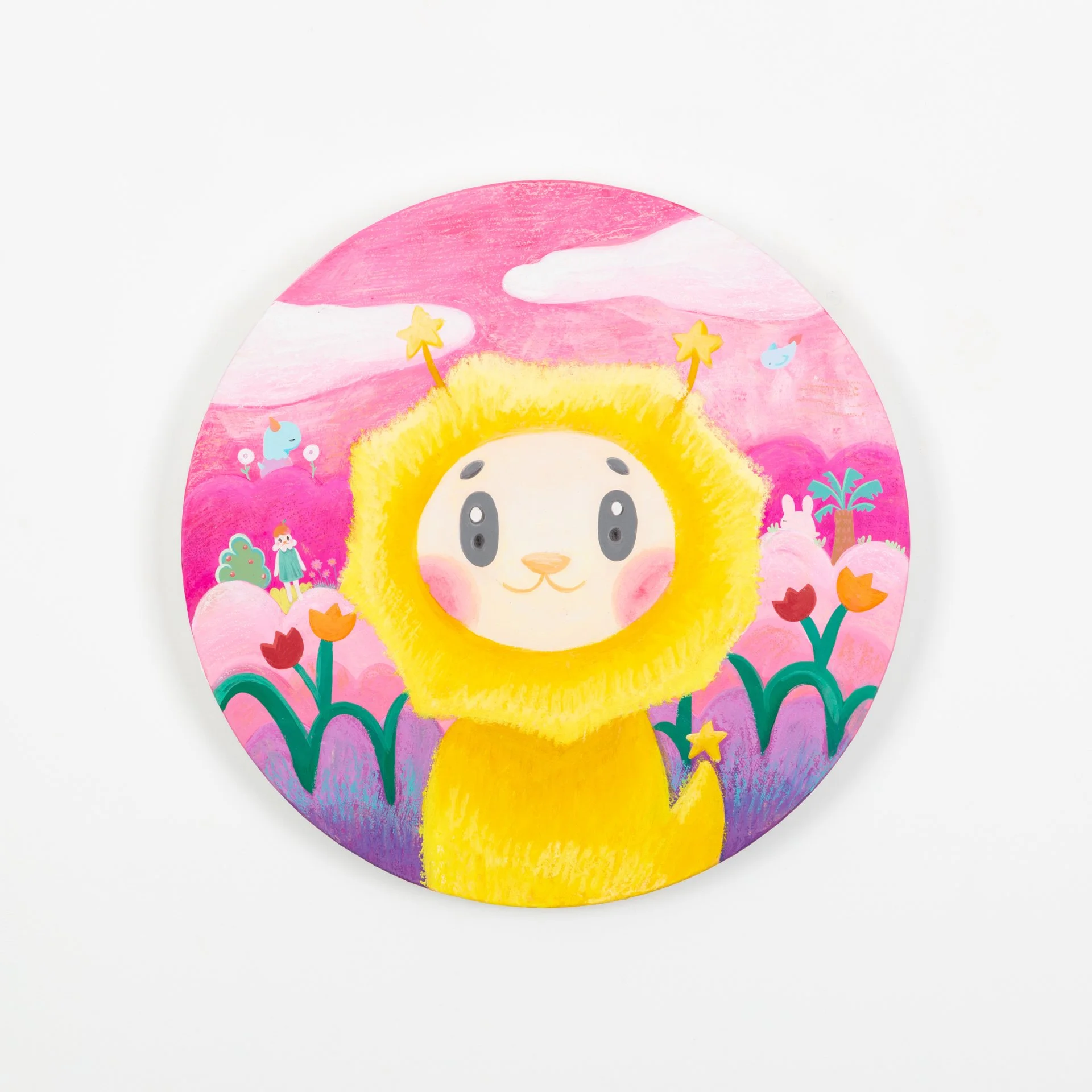 Liony, you look pretty when you smile