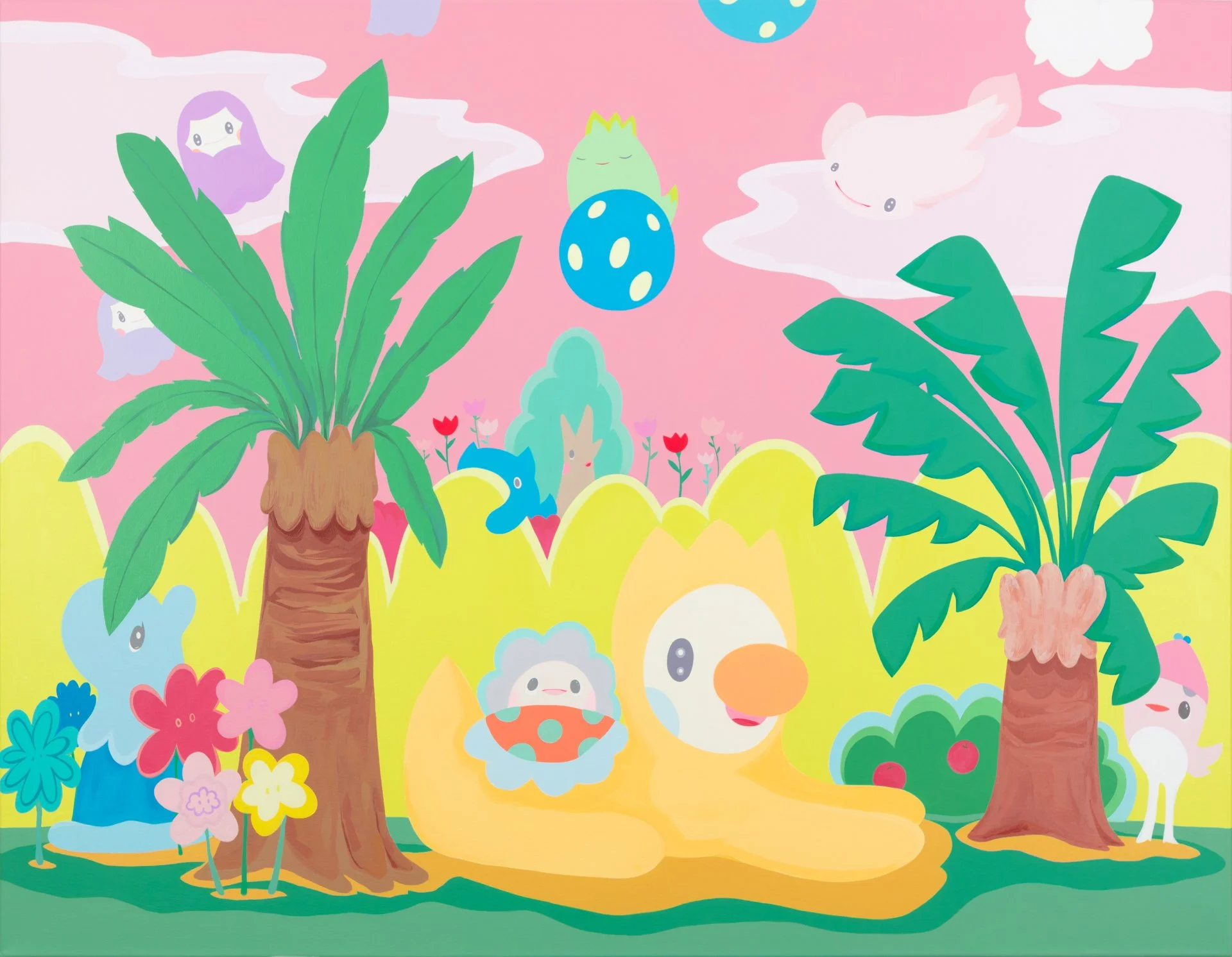 With you, it's paradise