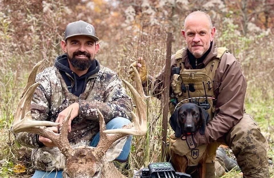 successful deer recovery using trained tracking dog