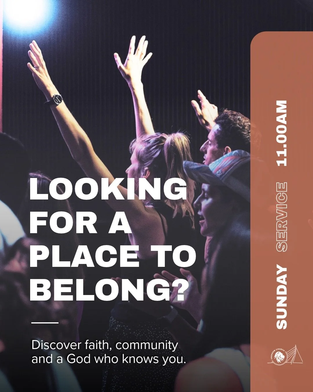 Looking for a place to belong? Or simply curious about faith and what it means to follow Jesus?

Tomorrow we&rsquo;re kicking off our new series, OVERFLOW! 🌊

Join us for a morning of worship, community and discovering what it means to live from the