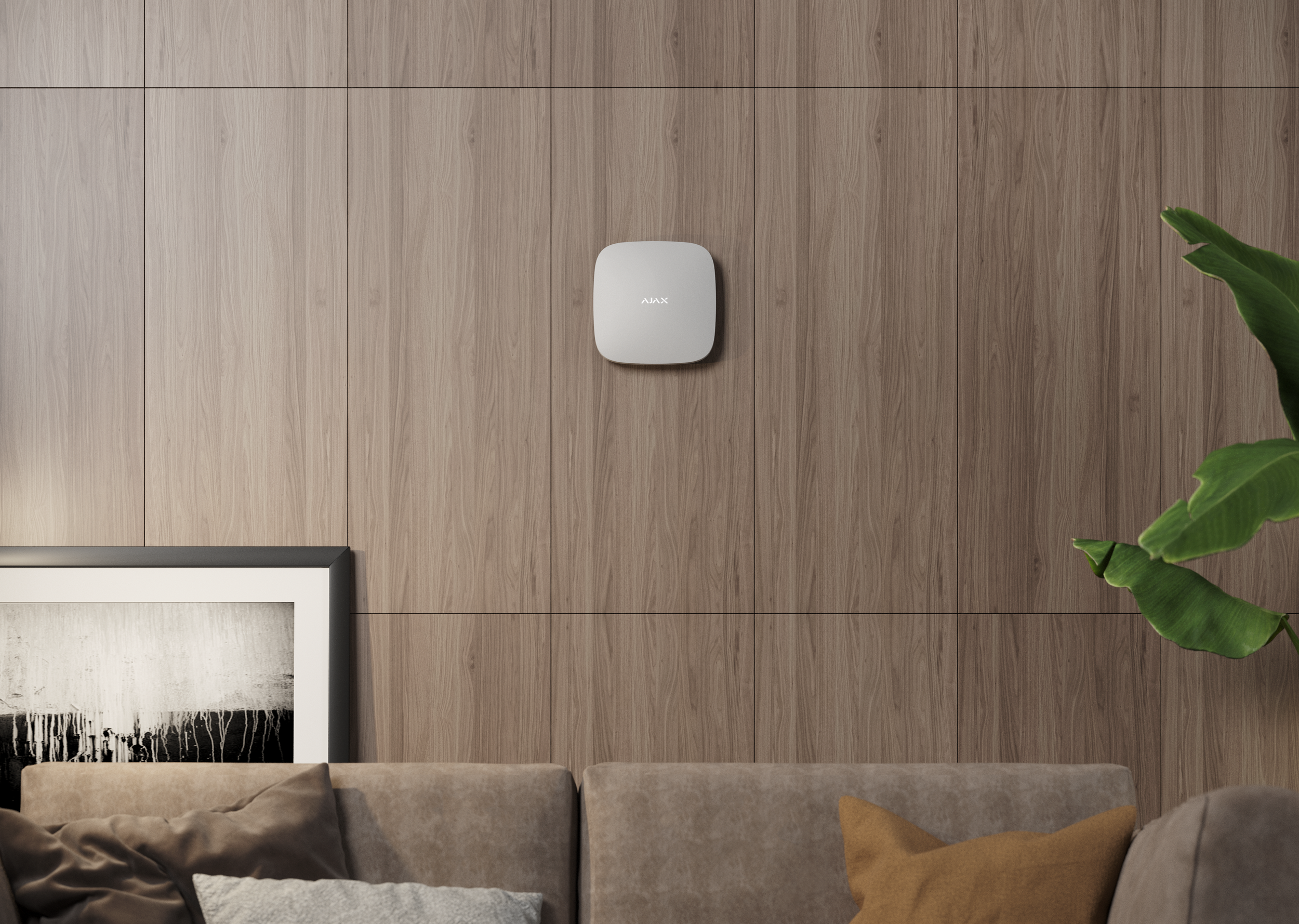 AJAX Hub, Home Intruder Alarm - part of a Complete Fire and Security System in Southampton, Hampshire.