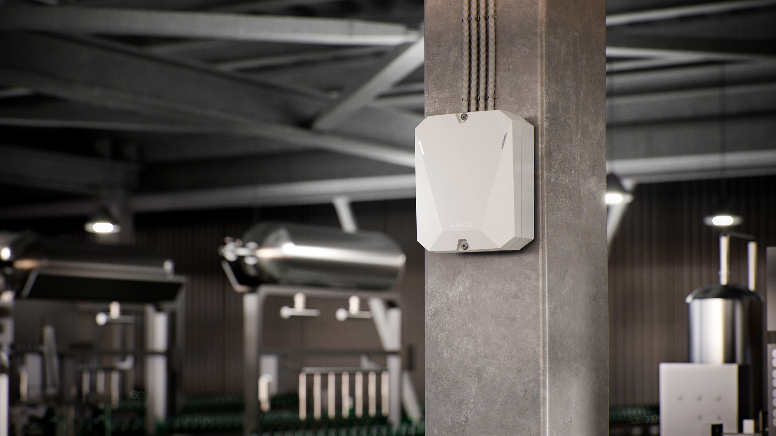 AJAX Fibra Hub - part of a Complete Fire and Security System in Southampton, Hampshire.