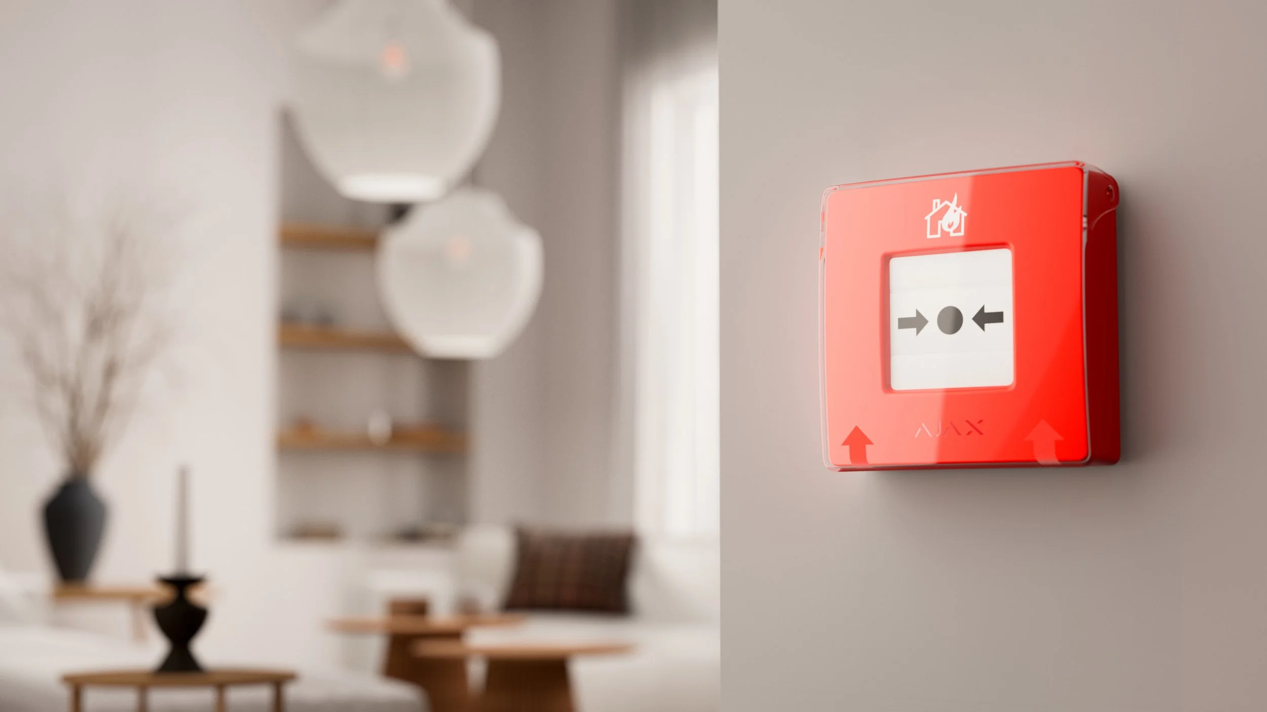 Fire Alarm Call Point - part of a Complete Fire and Security System in Southampton, Hampshire.
