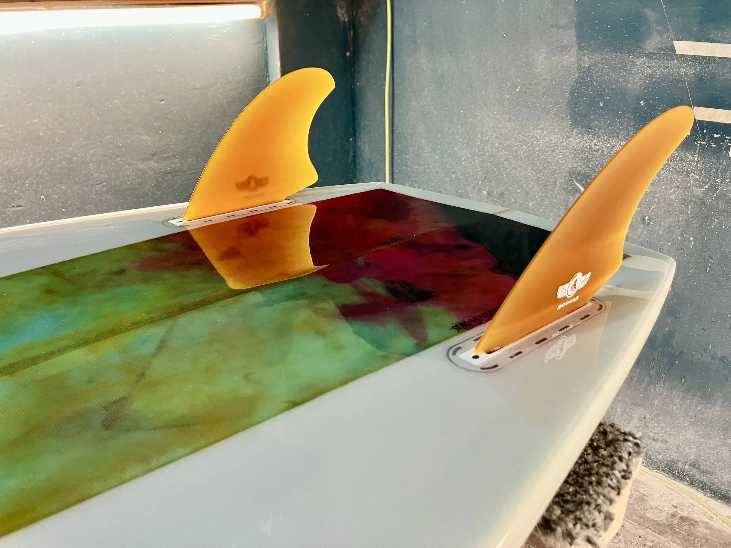 custom resin panel on Blimp mini Simmons