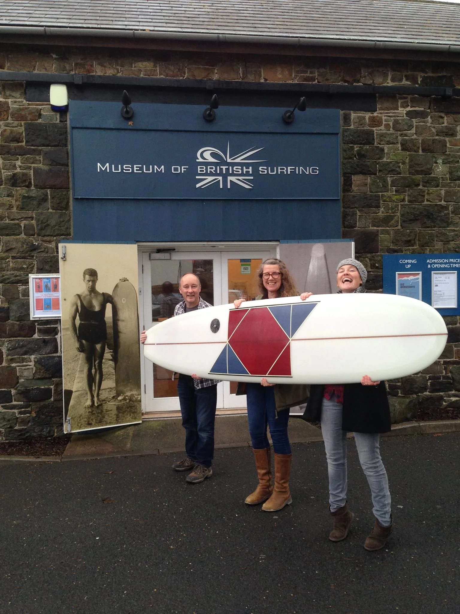 museum of British surf longboard prize noserider 