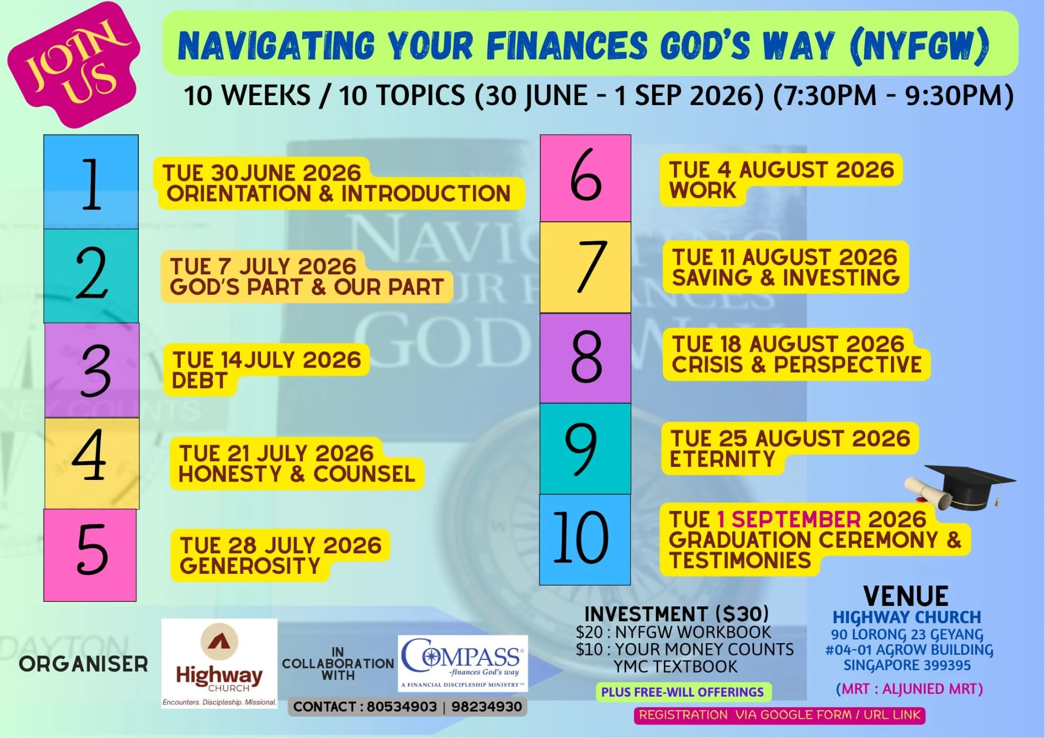 Navigating Your Finances God’s Way - 30 June 2026