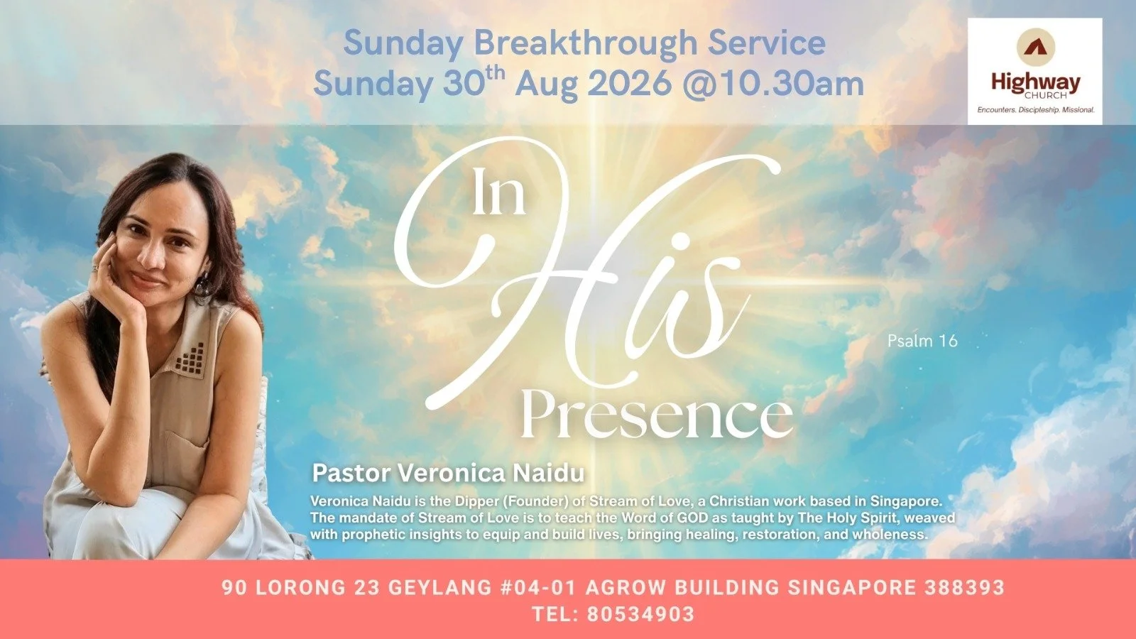 Sunday Breakthrough Service - 30 August 2026 