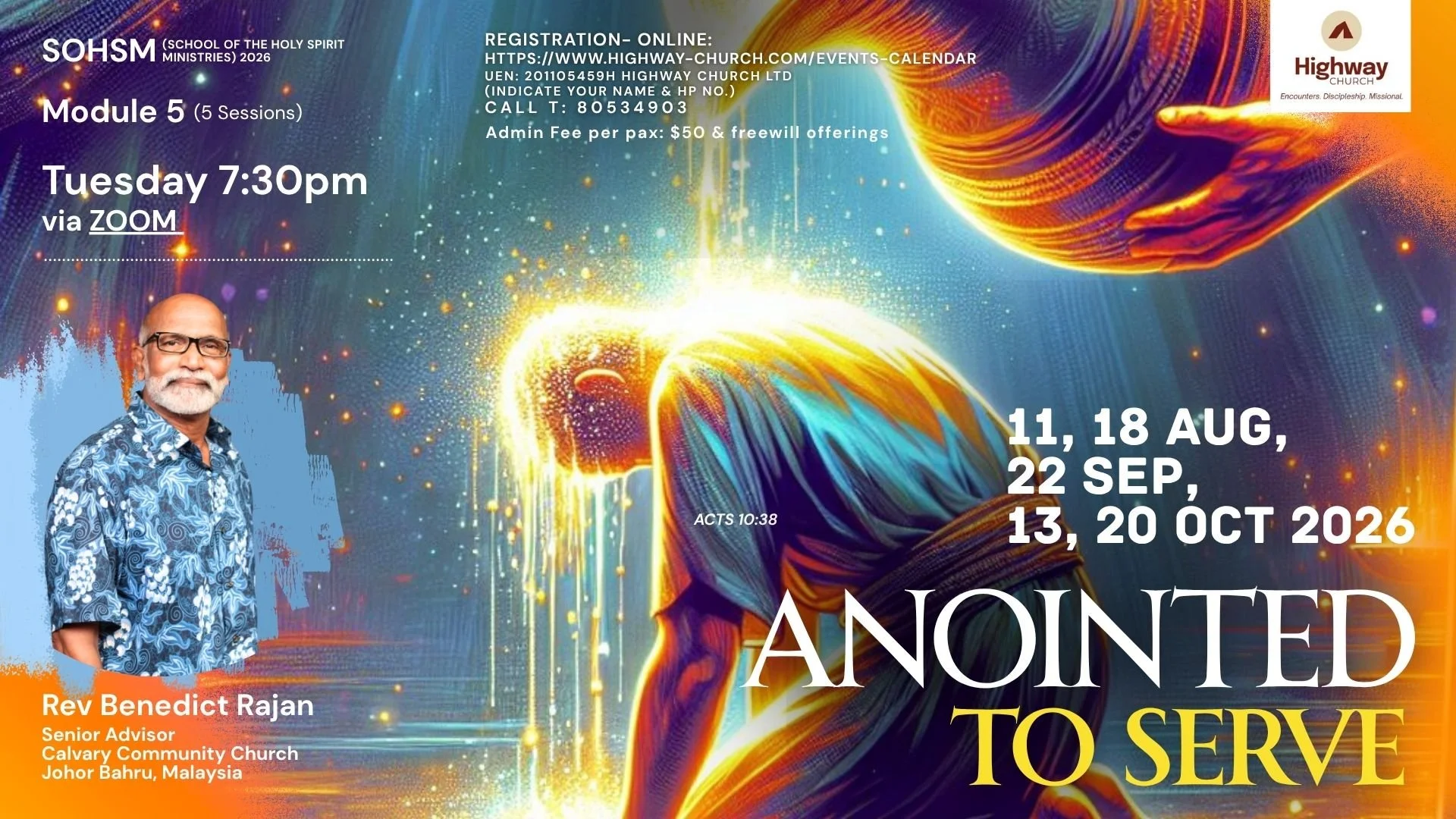 SOHSM 2026 M5 - Anointed to Serve (Acts 10:38)