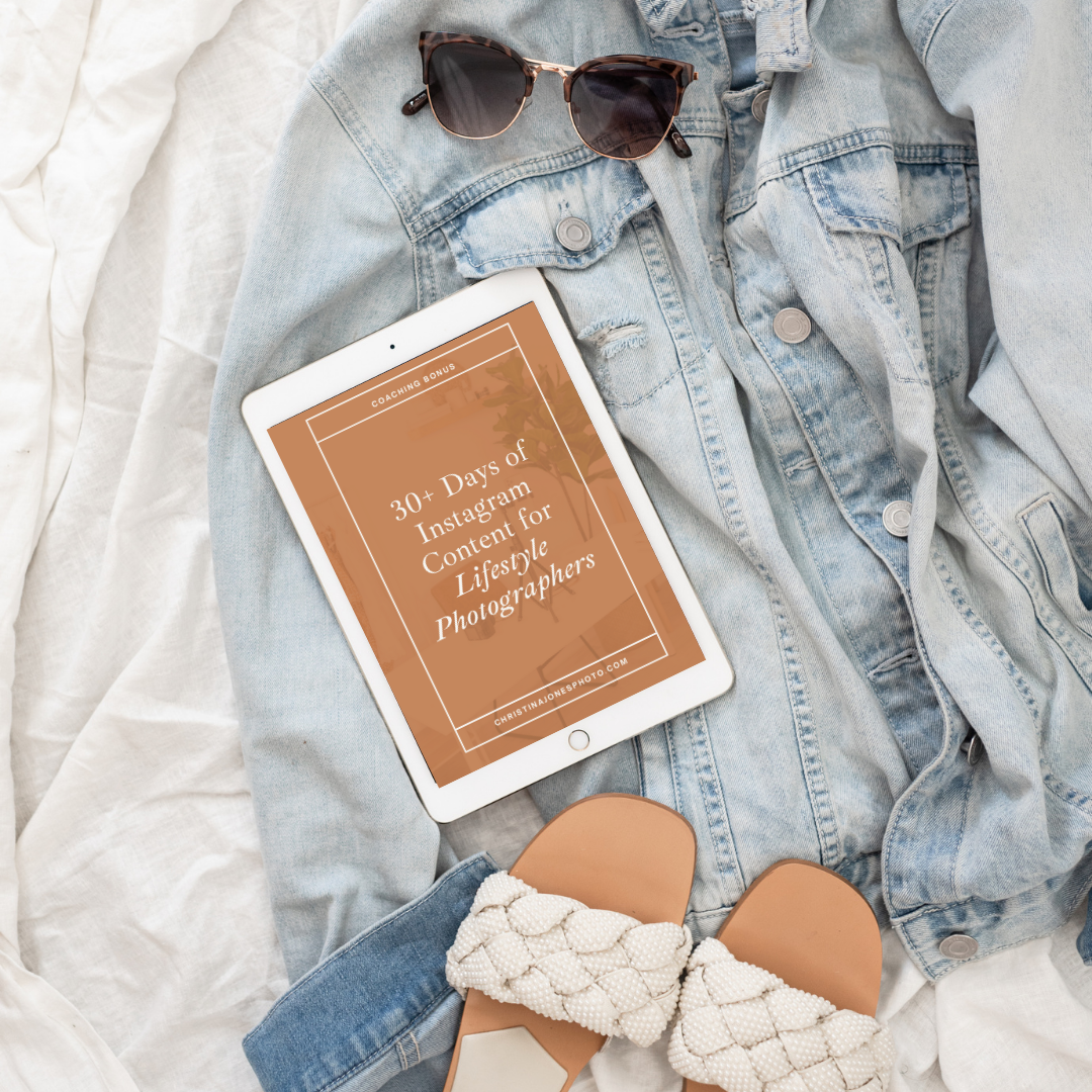 30+ Days of Content for Lifestyle Photographers