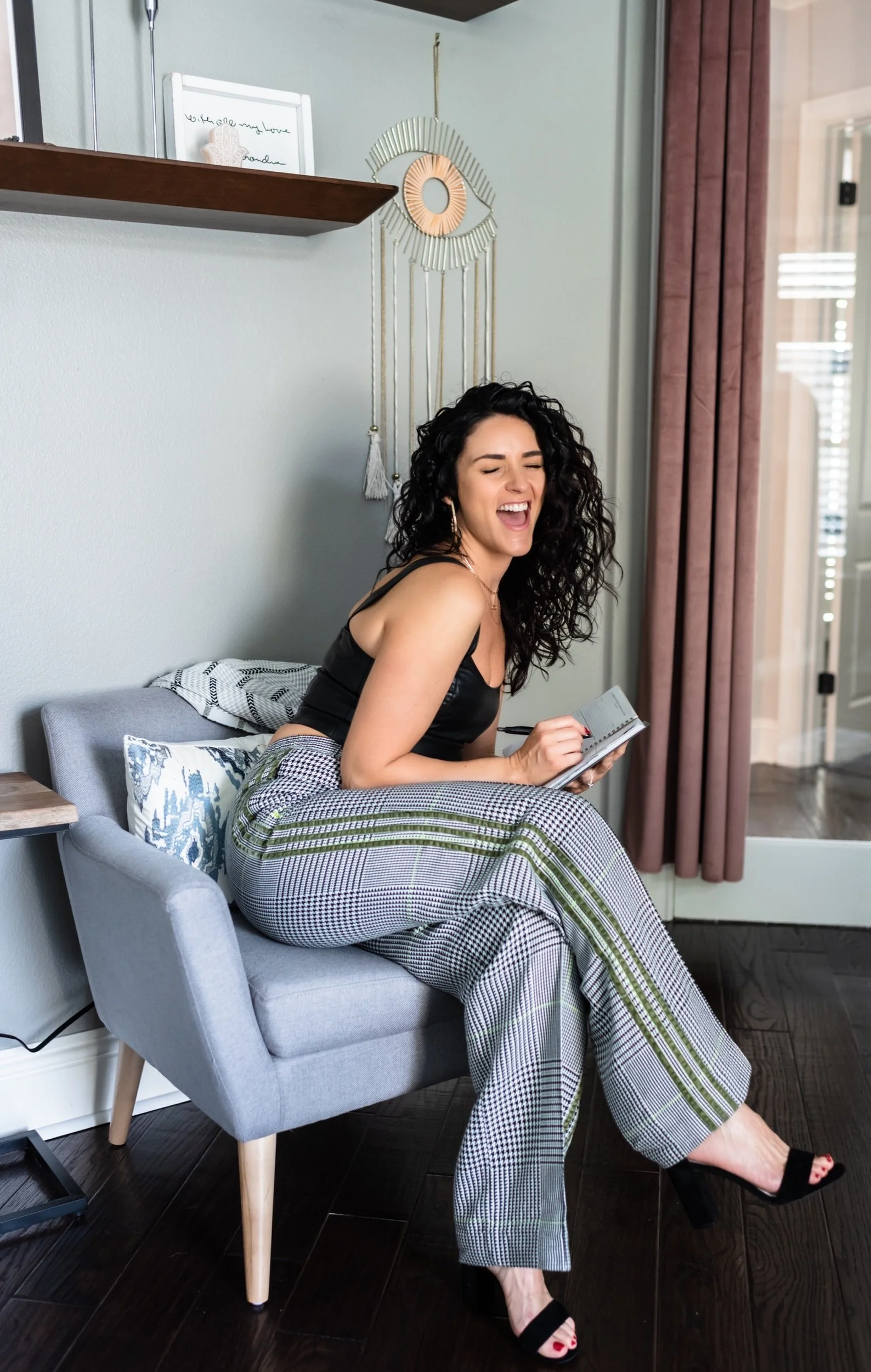 Home Office Brand Photoshoot for Online Business Coach