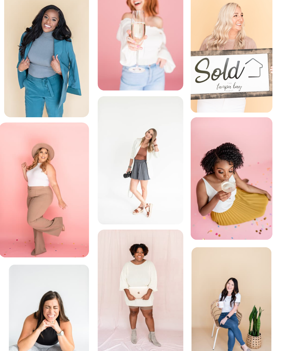 How to Pose on a Backdrop for Your Brand Photos