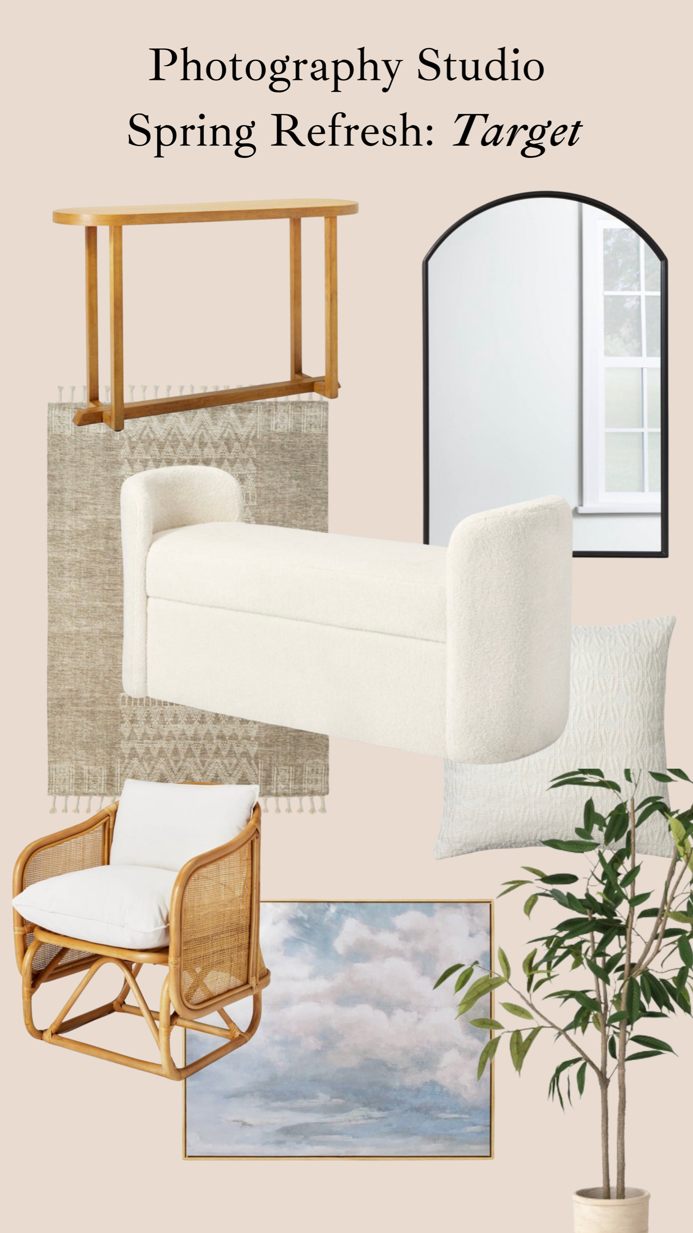 Photography Studio Spring Decor Refresh from Target