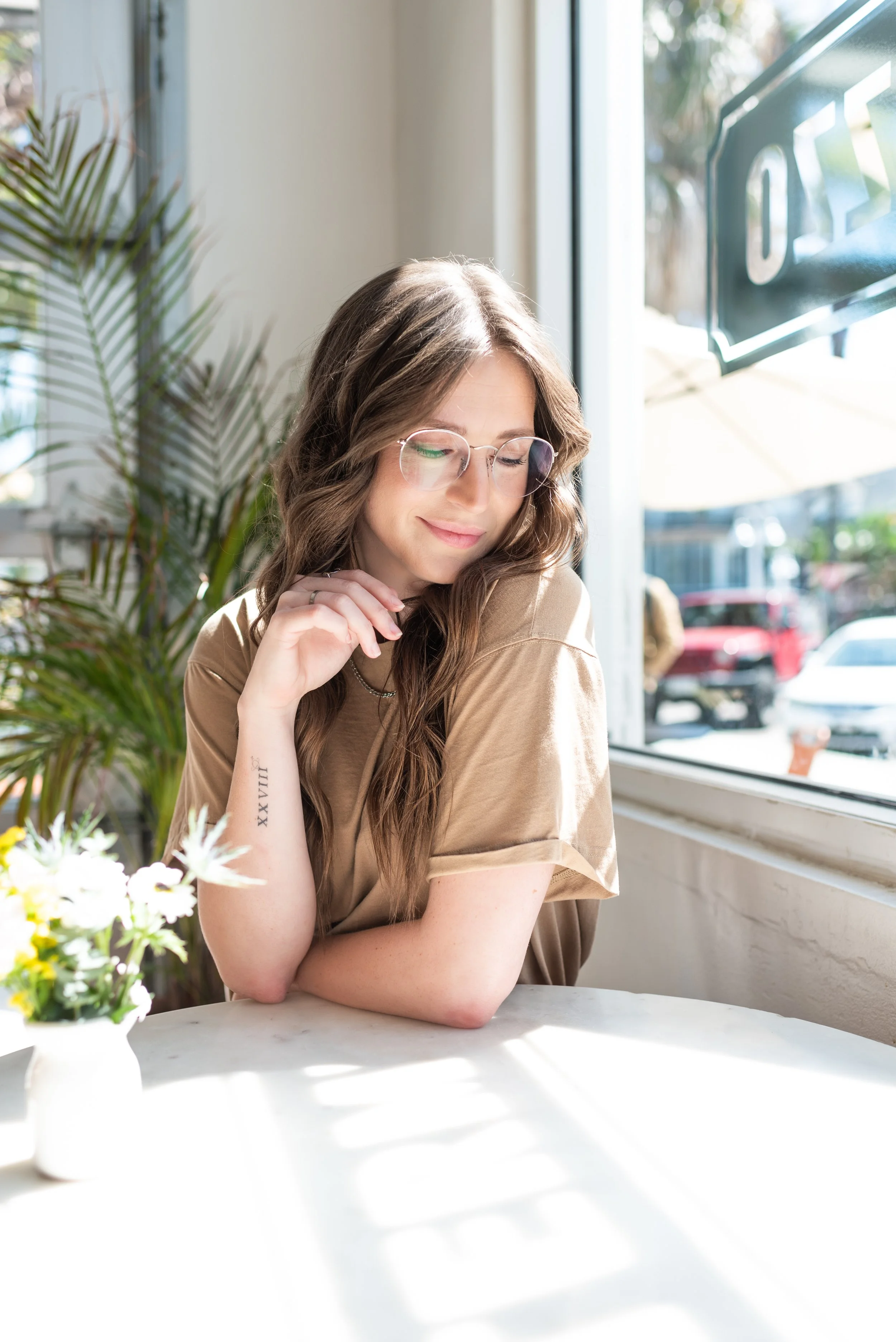 St. Pete Coffee Shop Brand Photoshoot for Social Media Content Strategist