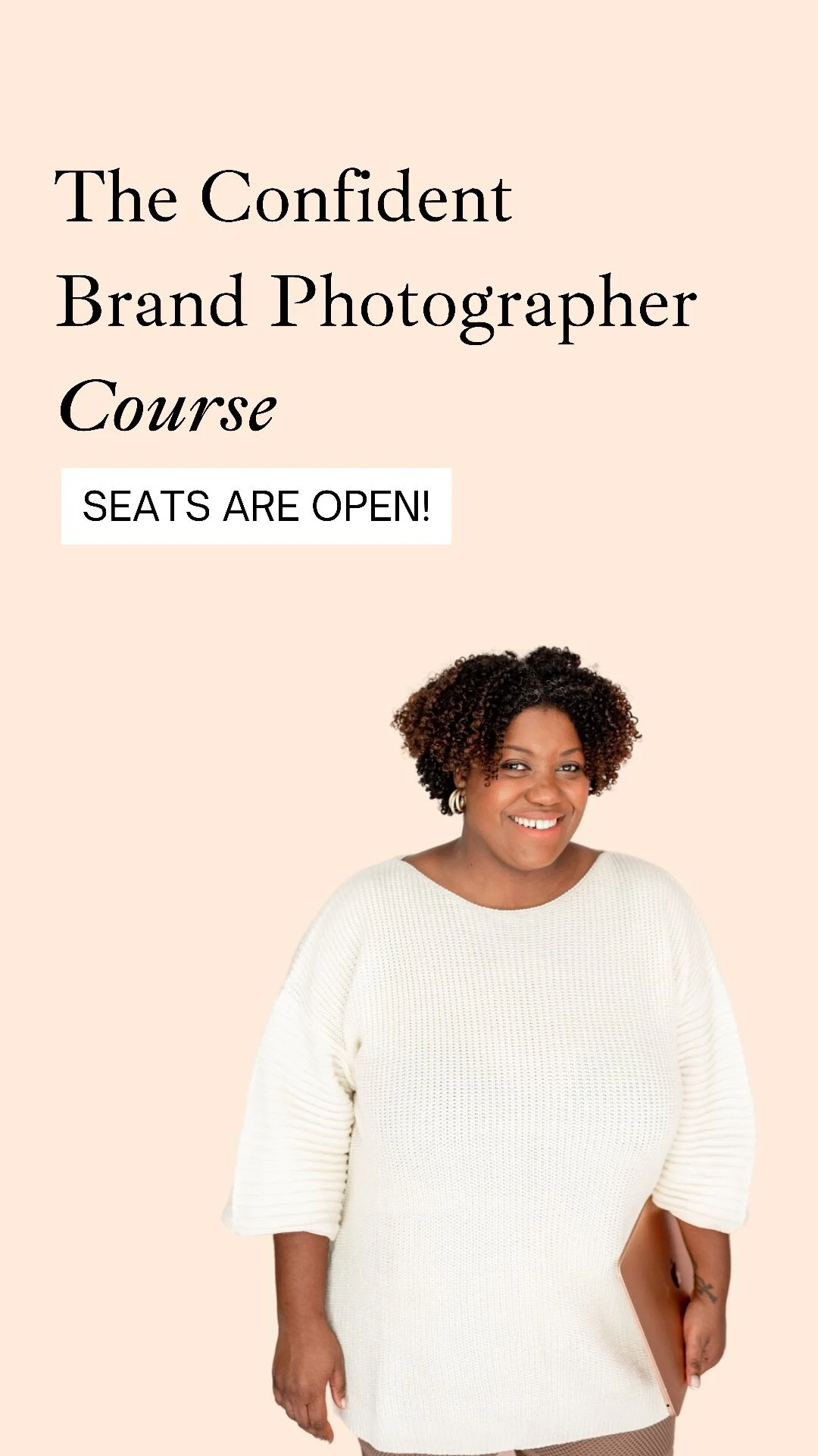 Spots for The Confident Brand Photographer Course + Coaching are Open