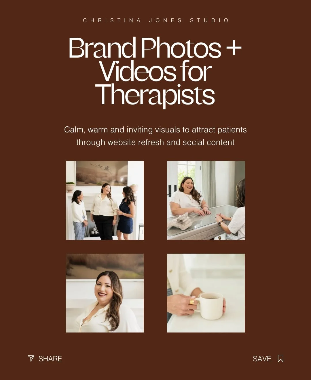 You saw the bts, now here&rsquo;s how the photos and videos turned out for @reflecting_together 🙌🏾

They received 178 images and 127 b-roll videos: more than enough content to fully update their website, social channels and marketing assets for a c