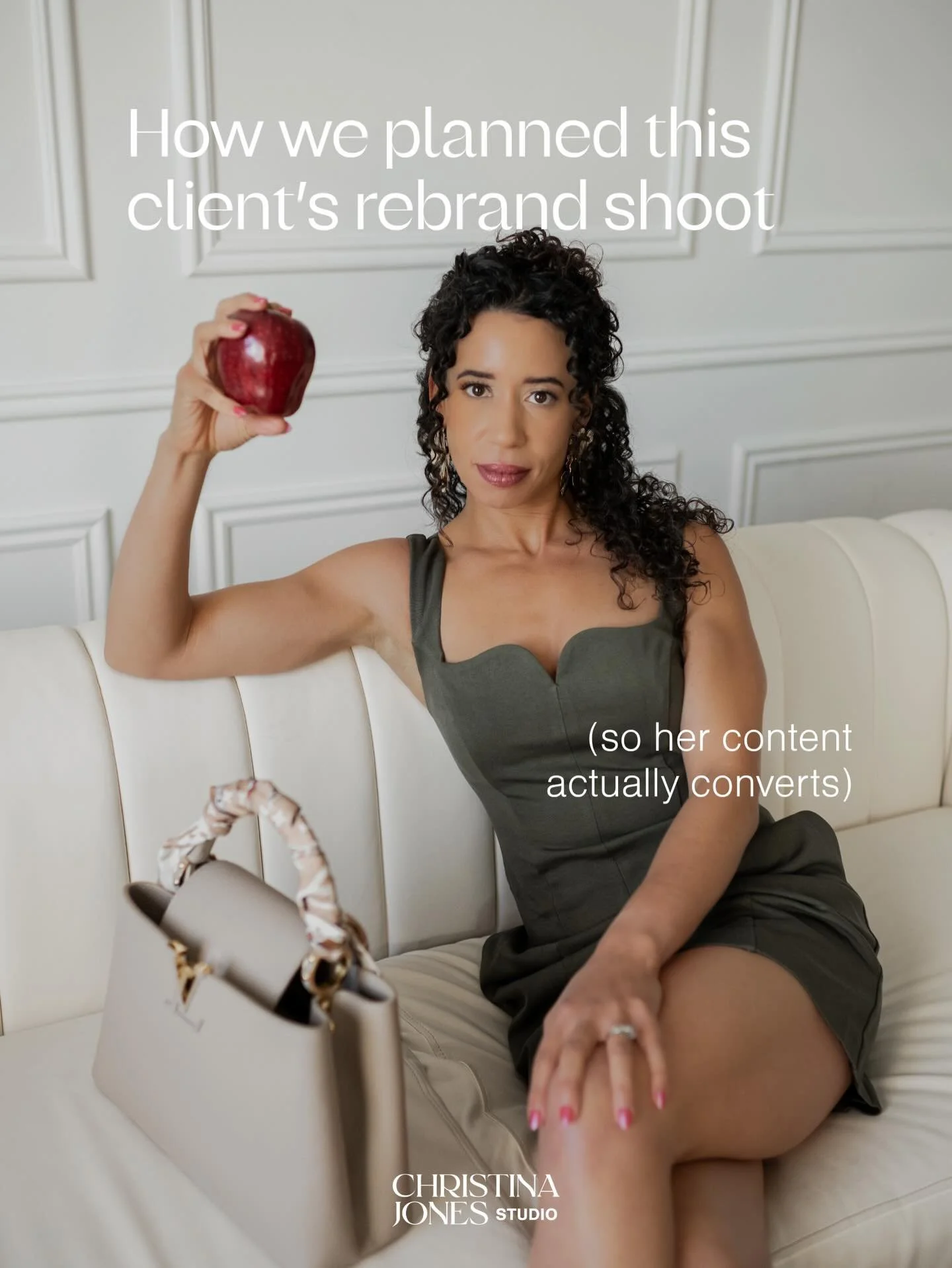 Your rebrand shoot should support your branding goals. Here&rsquo;s how 👇🏾

Before we walked into shoot day, we planned with @ashley_fillmore1:

-Her website rebuild
-Who she wants to attract 
-The type of content she needs weekly
-And how she want