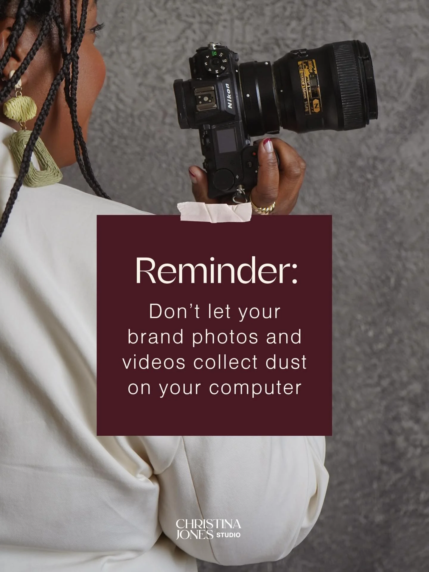 Your new brand photos and videos hit your inbox a few weeks ago, and you&rsquo;re not sure what to do next 🤷🏾&zwj;♀️

Creating content with your new brand photos and videos is the quickest way to get that ROI. It&rsquo;s more than just switching ou