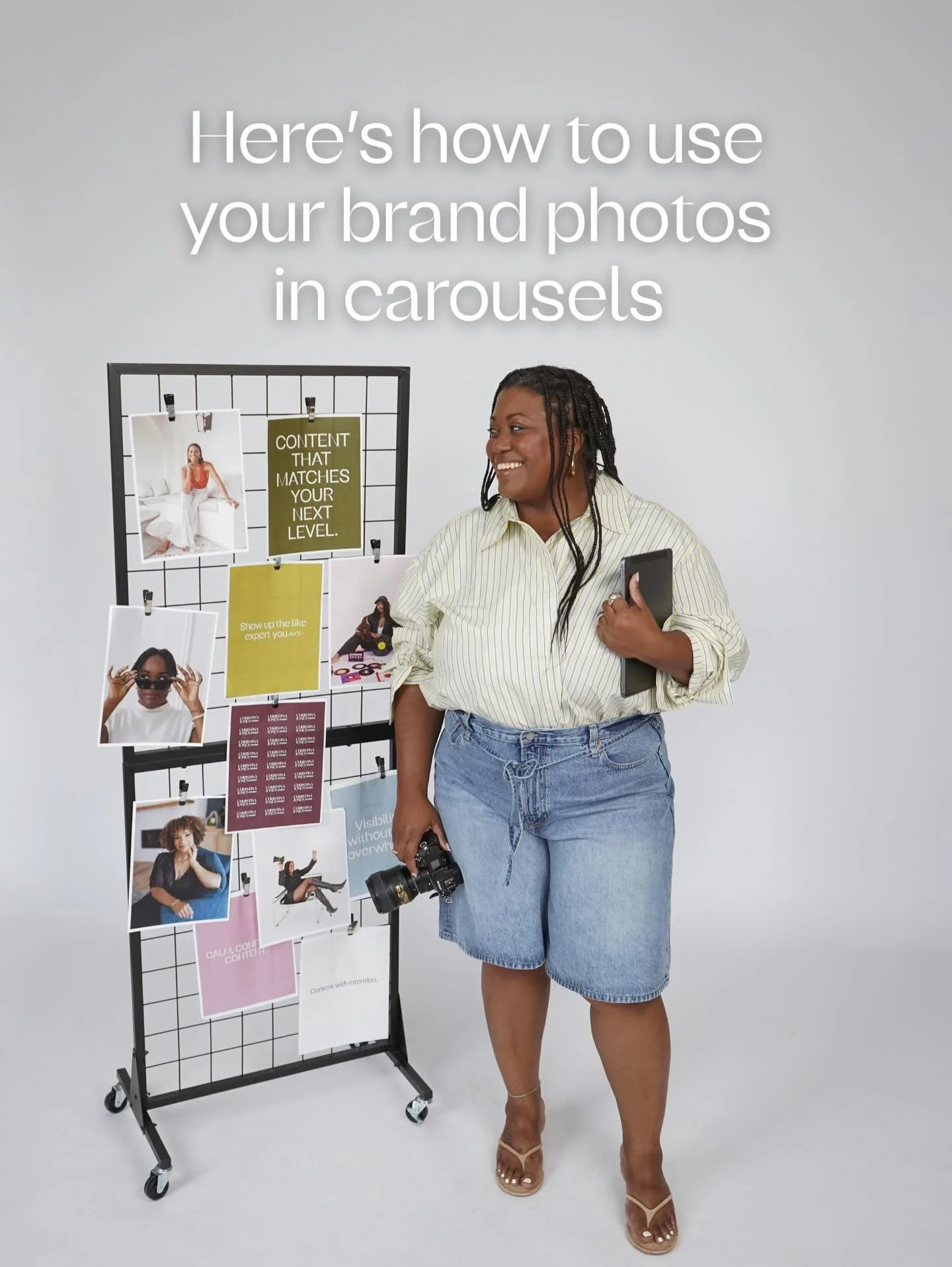 It&rsquo;s a new month and time to plan your content with your new brand photos 🙌🏾

They aren&rsquo;t just for a new profile photo and a website update. You can create high converting content with carousels using your brand photos in the background