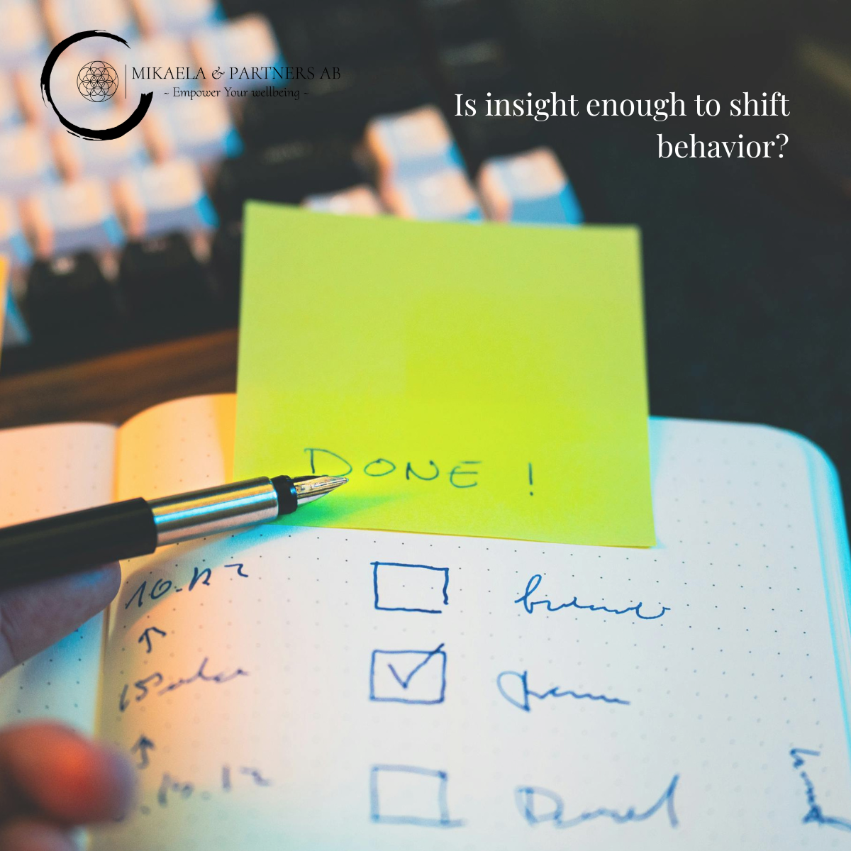 From Knowing to Doing: The Coaching Bridge From Awareness to Change